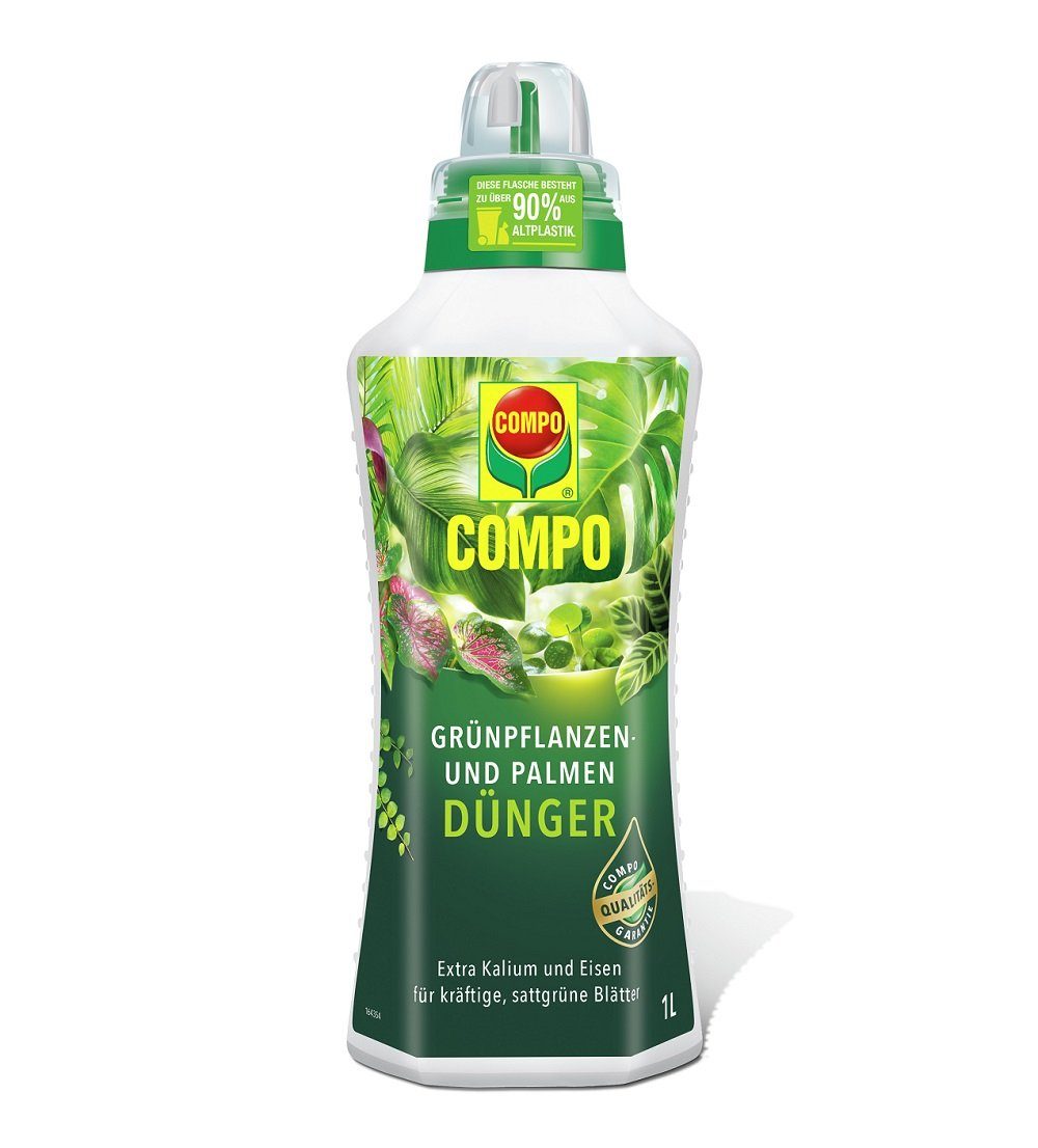 Compo Pflanzendünger COMPO Grünpflanzen- und Palmendünger 1 Ltr