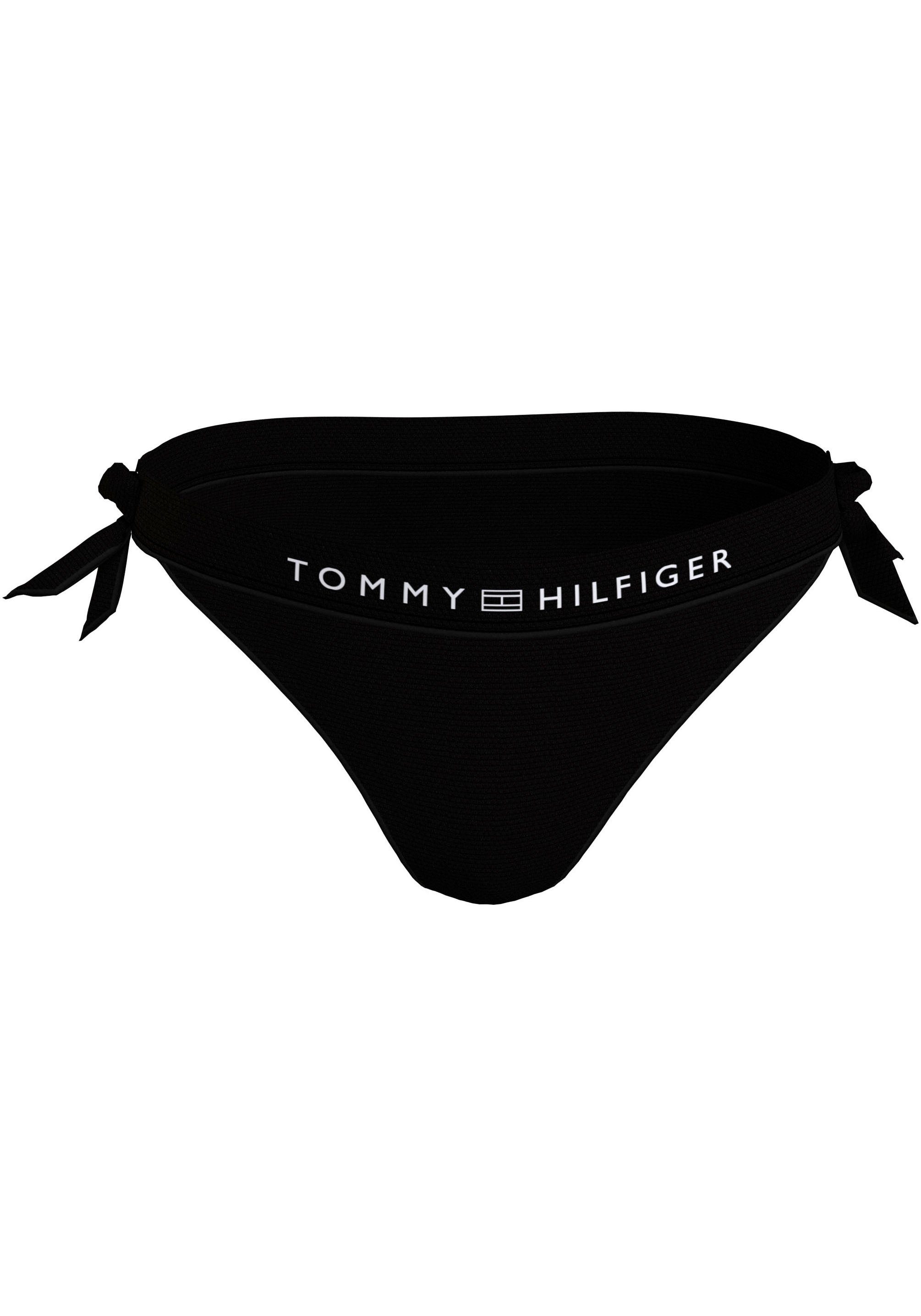 TOMMY HILFIGER SWIMWEAR Bikini-Hose SIDE TIE BIKINI mit Logoschriftzug mehr