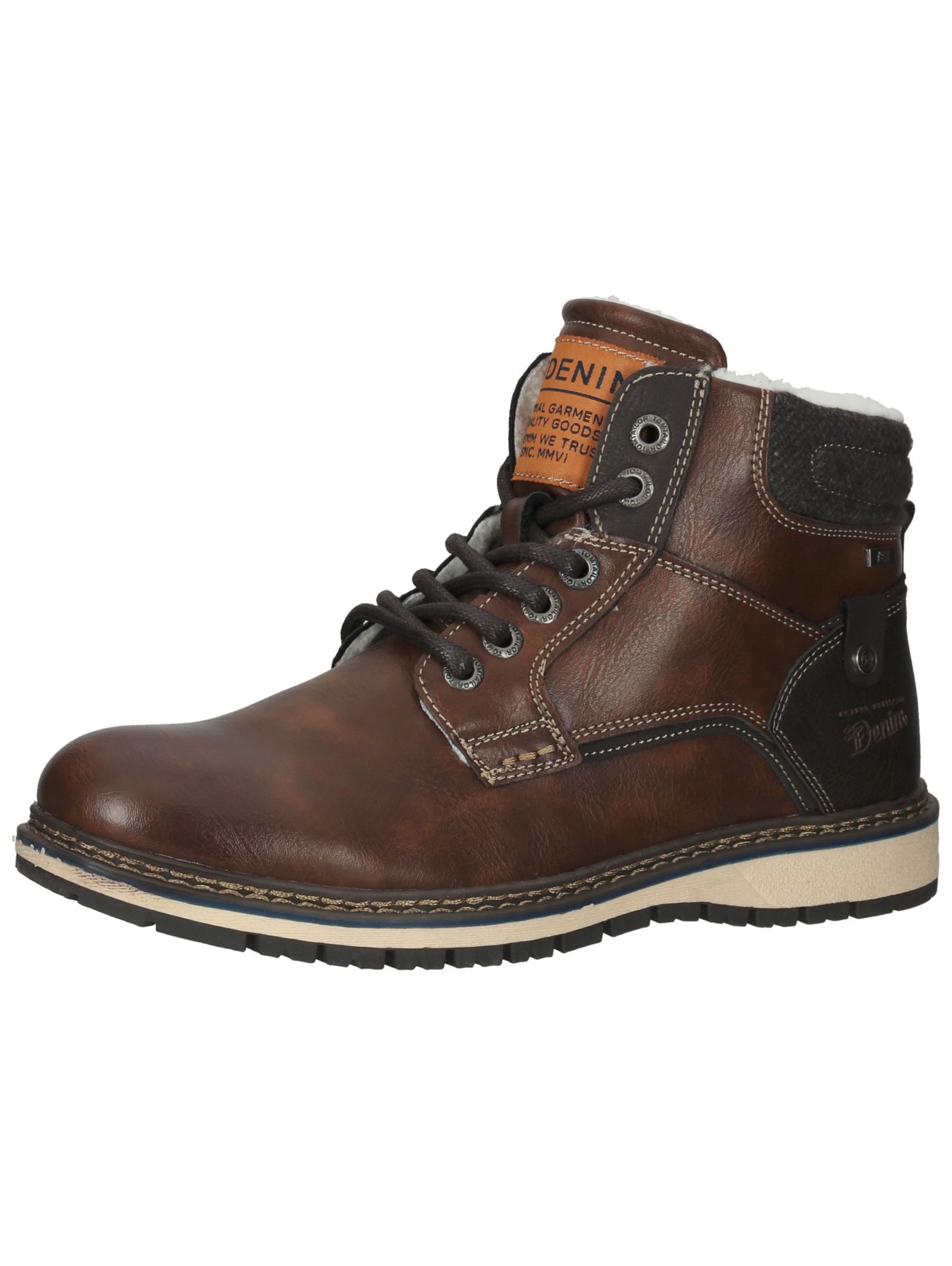 TOM TAILOR Tom Tailor Stiefelette PU Schnürstiefelette