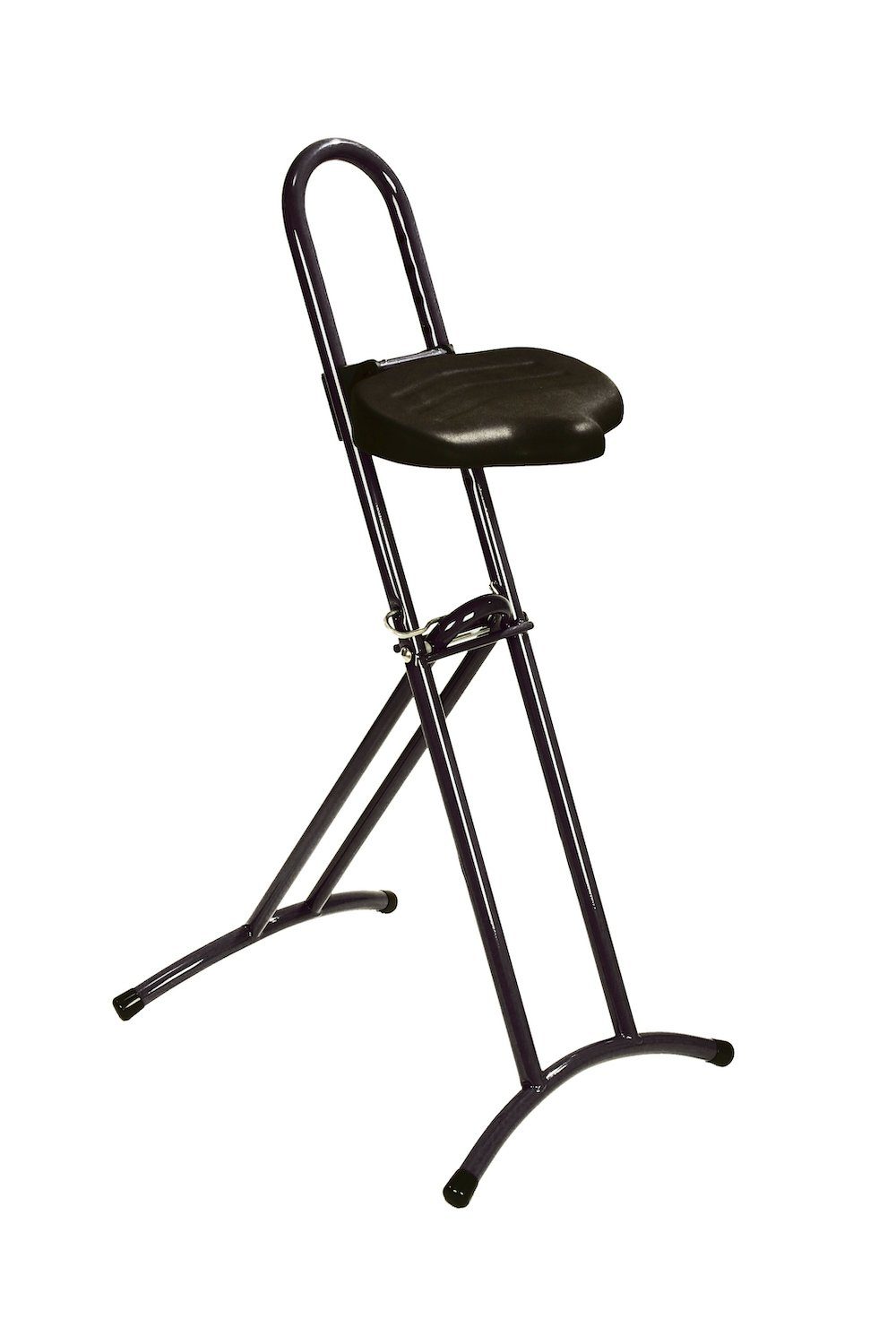 Schwarz Klappbare Sitzhöhe PROREGAL® 61-86cm, Stehhilfe, Stehhilfe
