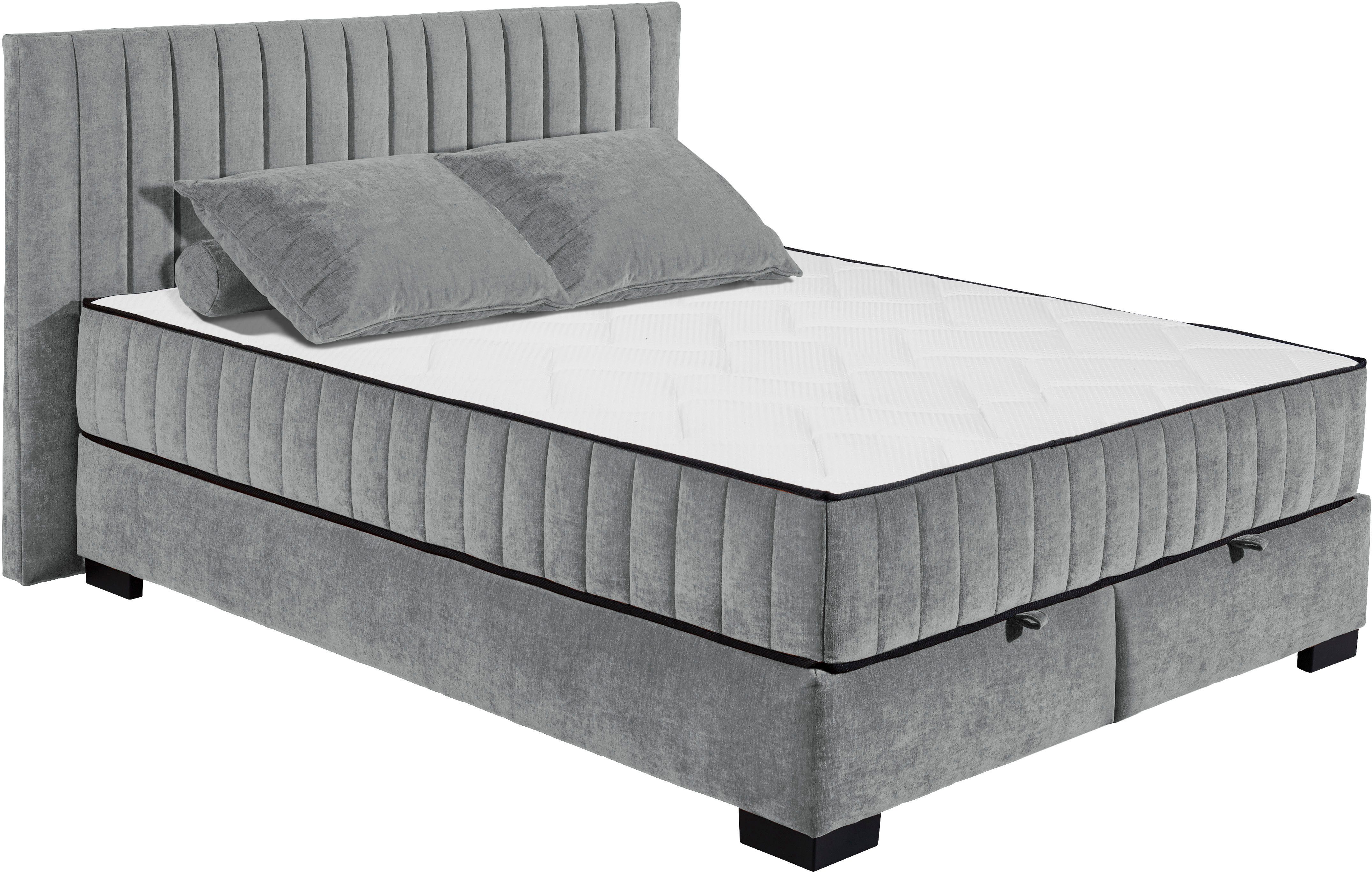 ED EXCITING DESIGN Boxbett Nagol, mit Bettkasten, mit Wendematratze, erhältlich in verschiedenen Breiten