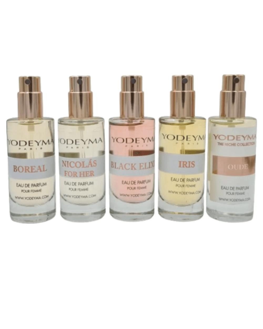 Duft-Set YODEYMA Damen Schnupperduftset "Holziges Blütenaroma" Kollektion