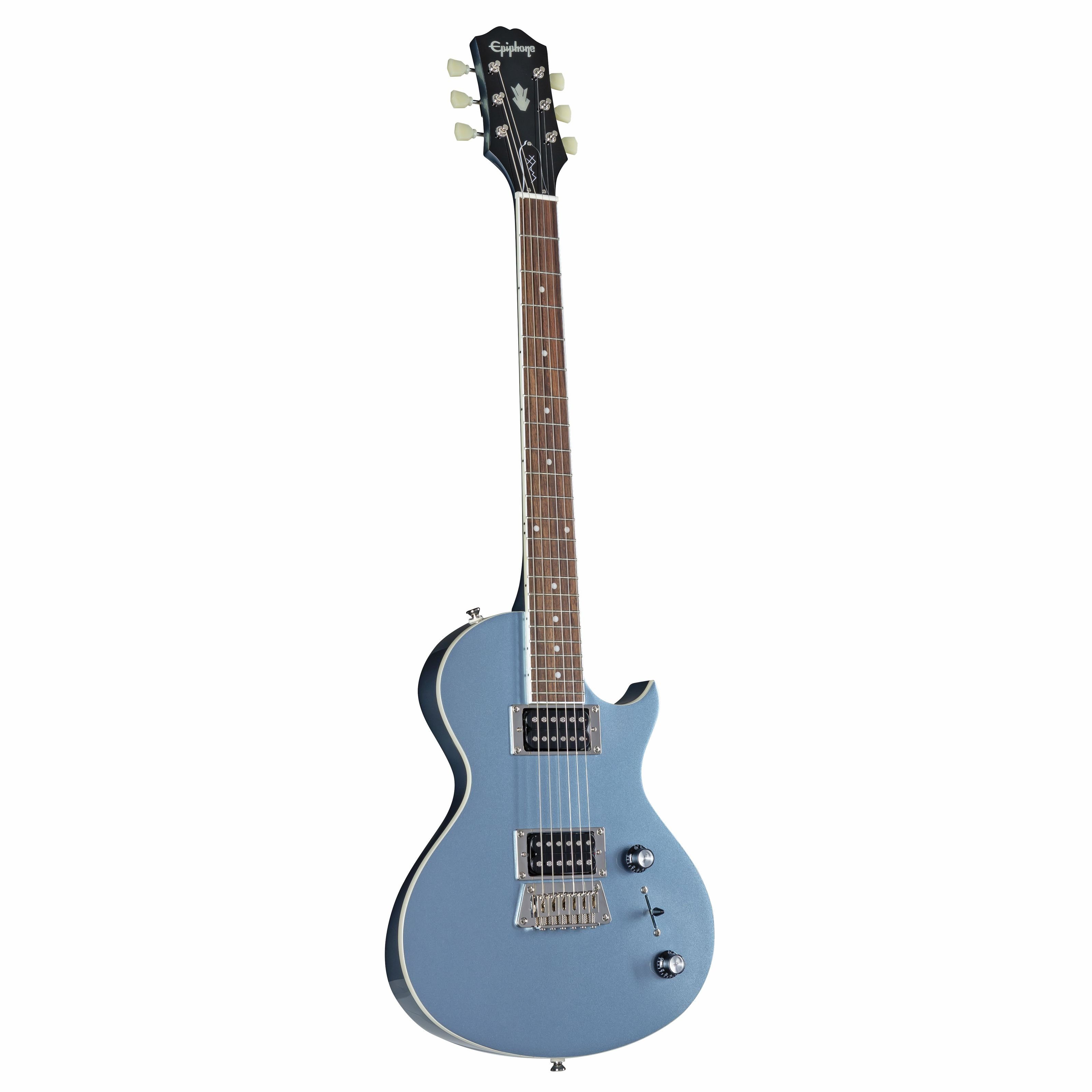 Epiphone E-Gitarre, E-Gitarren, Andere Modelle, Waxx Nighthawk Studio Pelham Blue - E-Gitarre