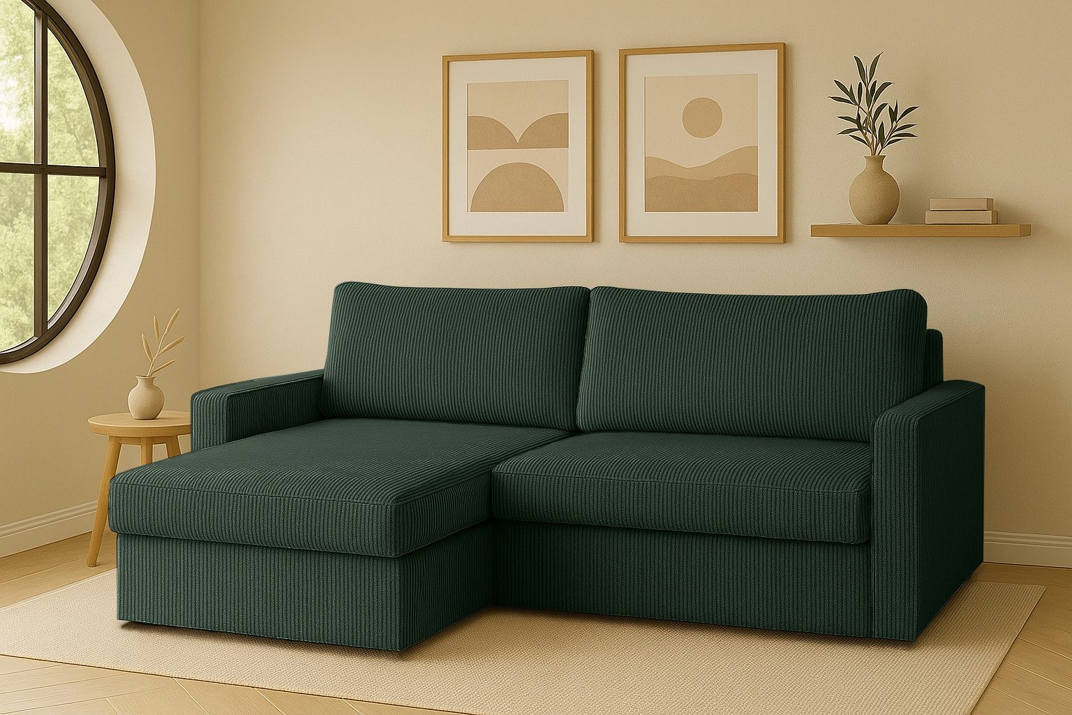 Kaiser Möbel Ecksofa mit Schlaffunktion und günstig online kaufen