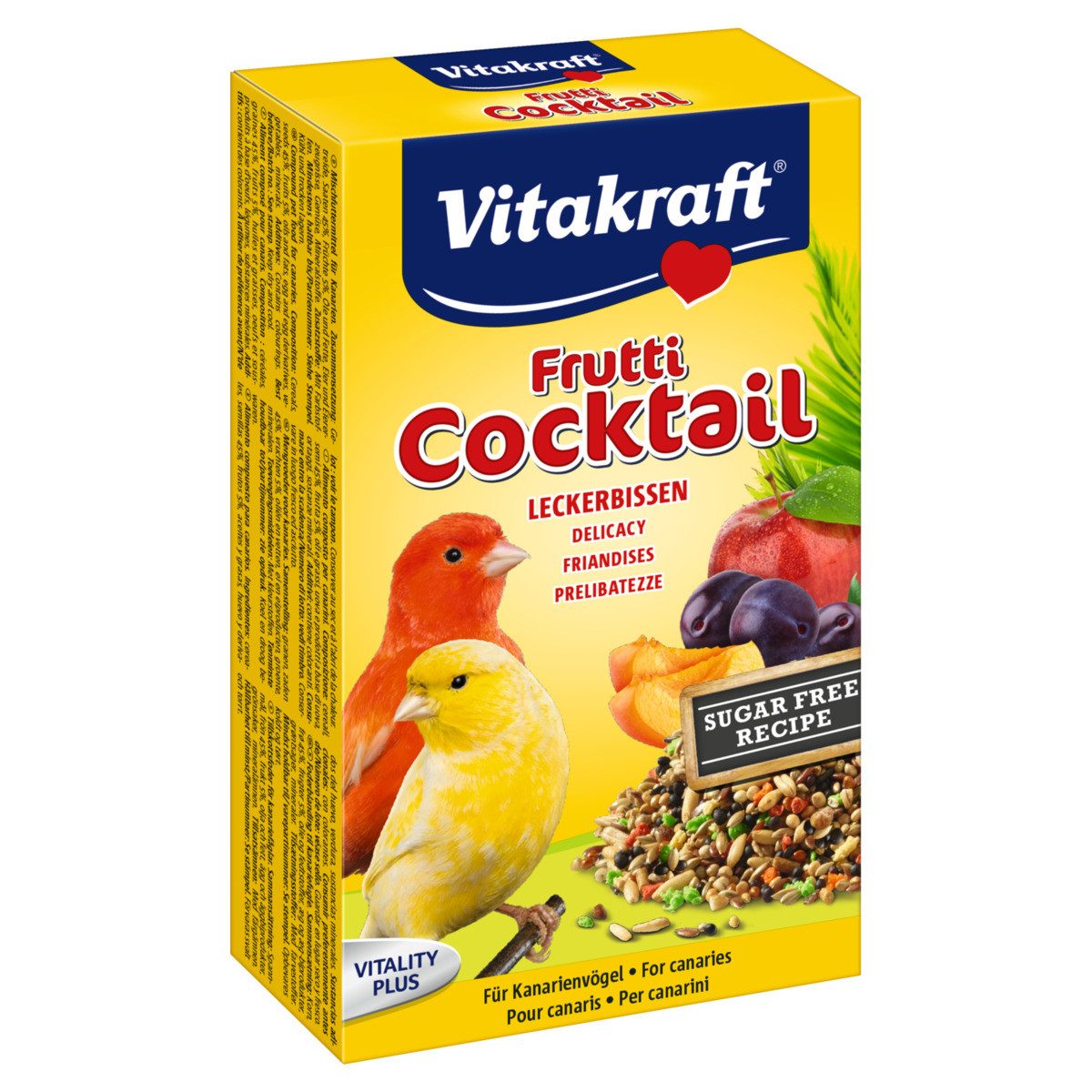 Vitakraft Frutti Cocktail Kanarien 200 g, Trockenfutter für: Vogel