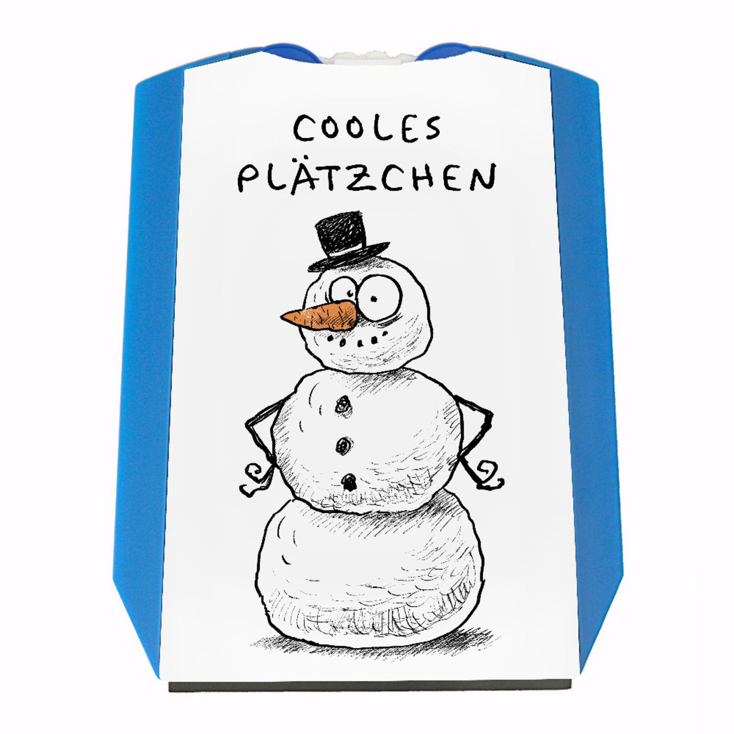 Parkscheibe Cooles Plätzchen Parkscheibe mit Schneemann