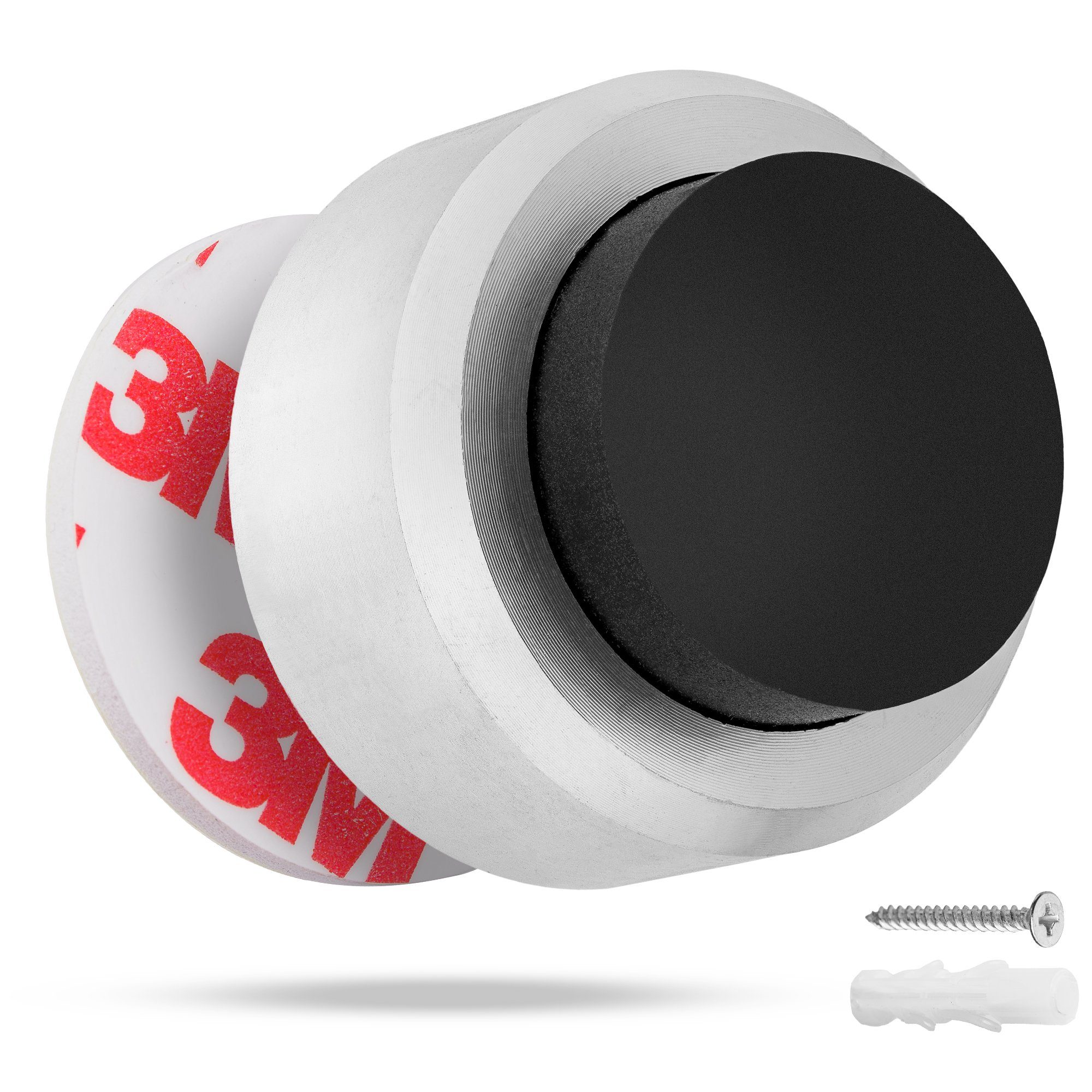 ECENCE Wandtürstopper Türstopper Wand Edelstahl 1x günstig online kaufen