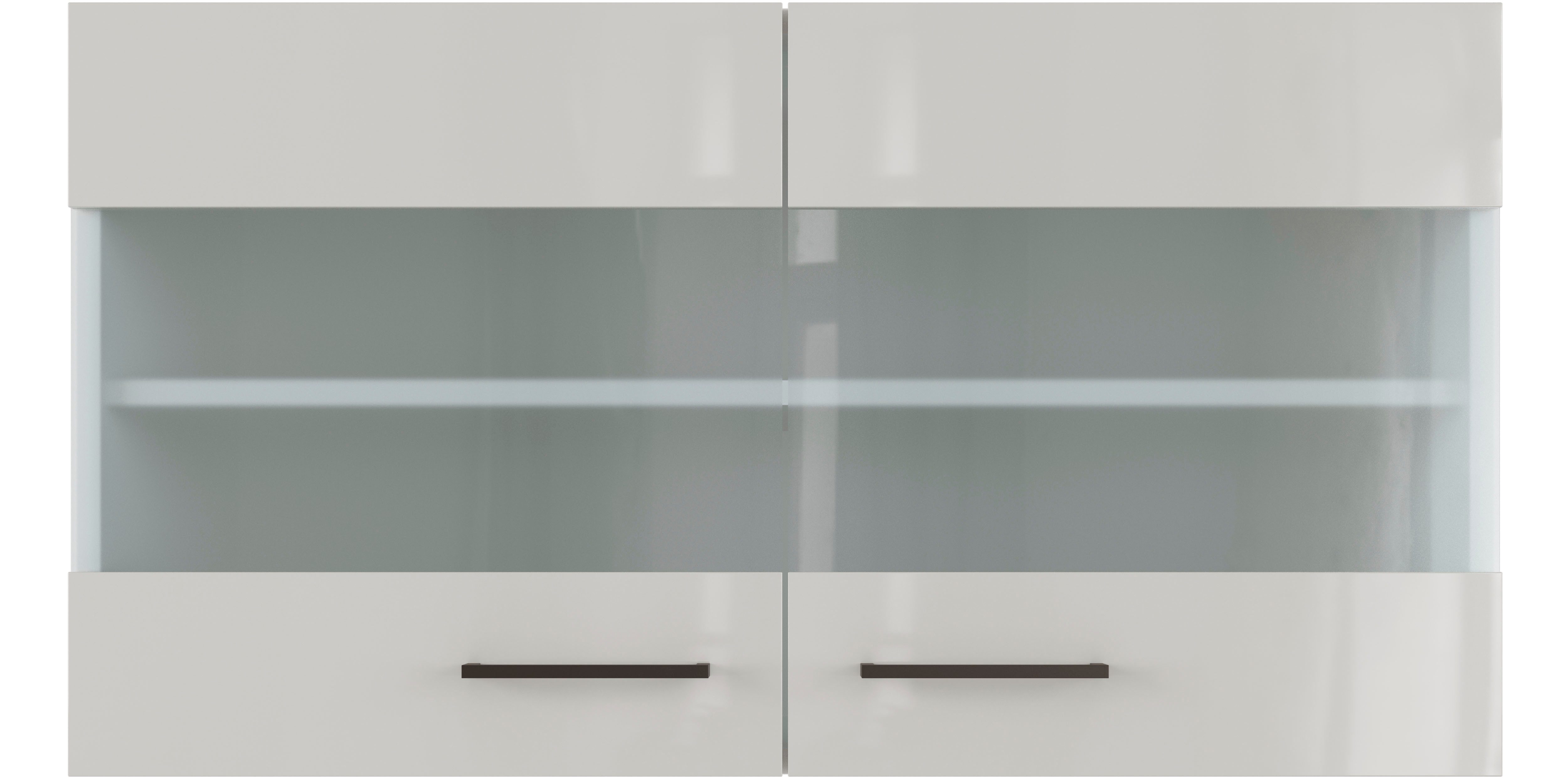 Flex-Well Glashängeschrank Lund (B x H x T) 100 x 54,8 x 32 cm, individuell kombinierbar – Bild 2 von 5