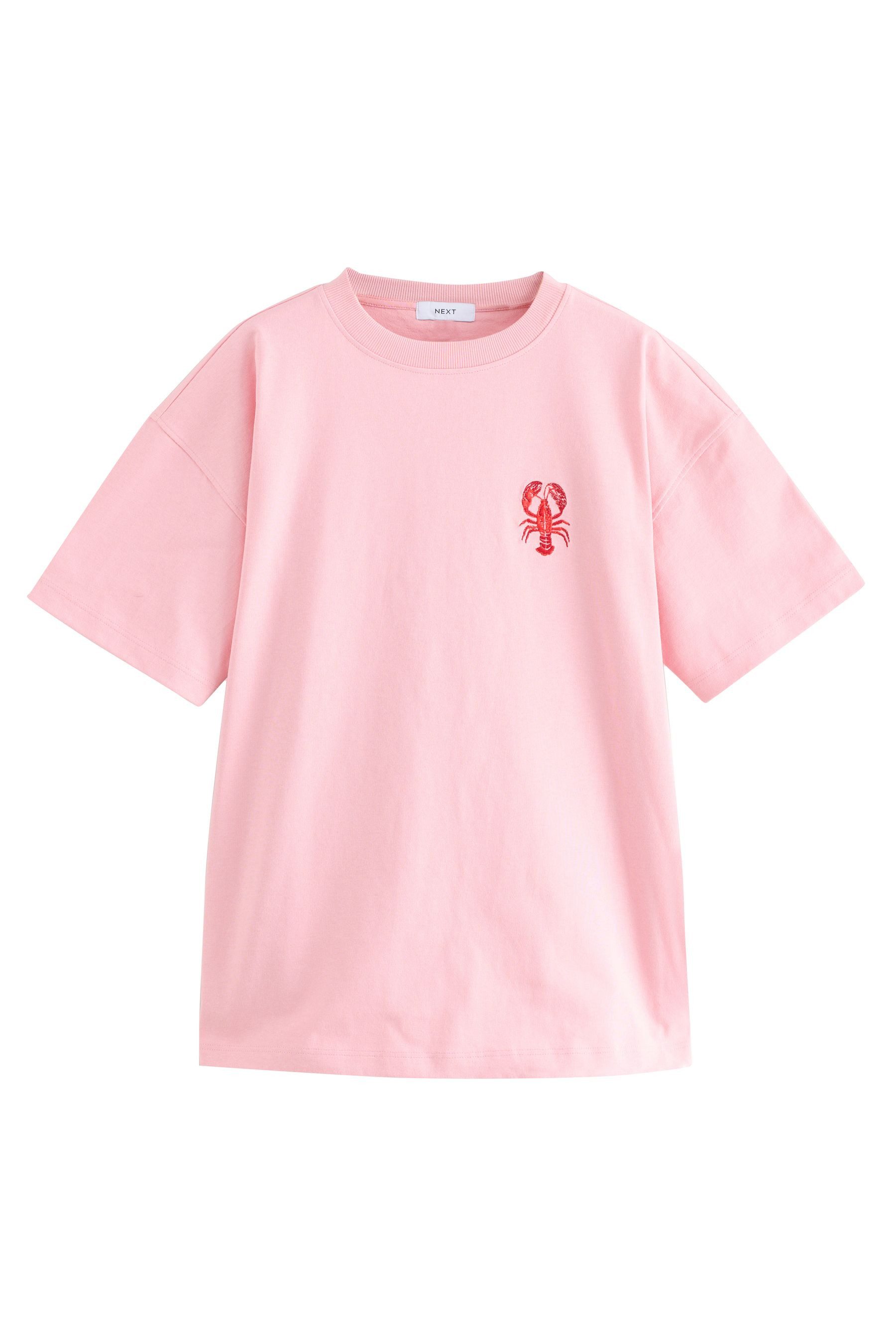 Next Strandshirt Strand-T-Shirt mit Grafik-Print (1-tlg) günstig online kaufen