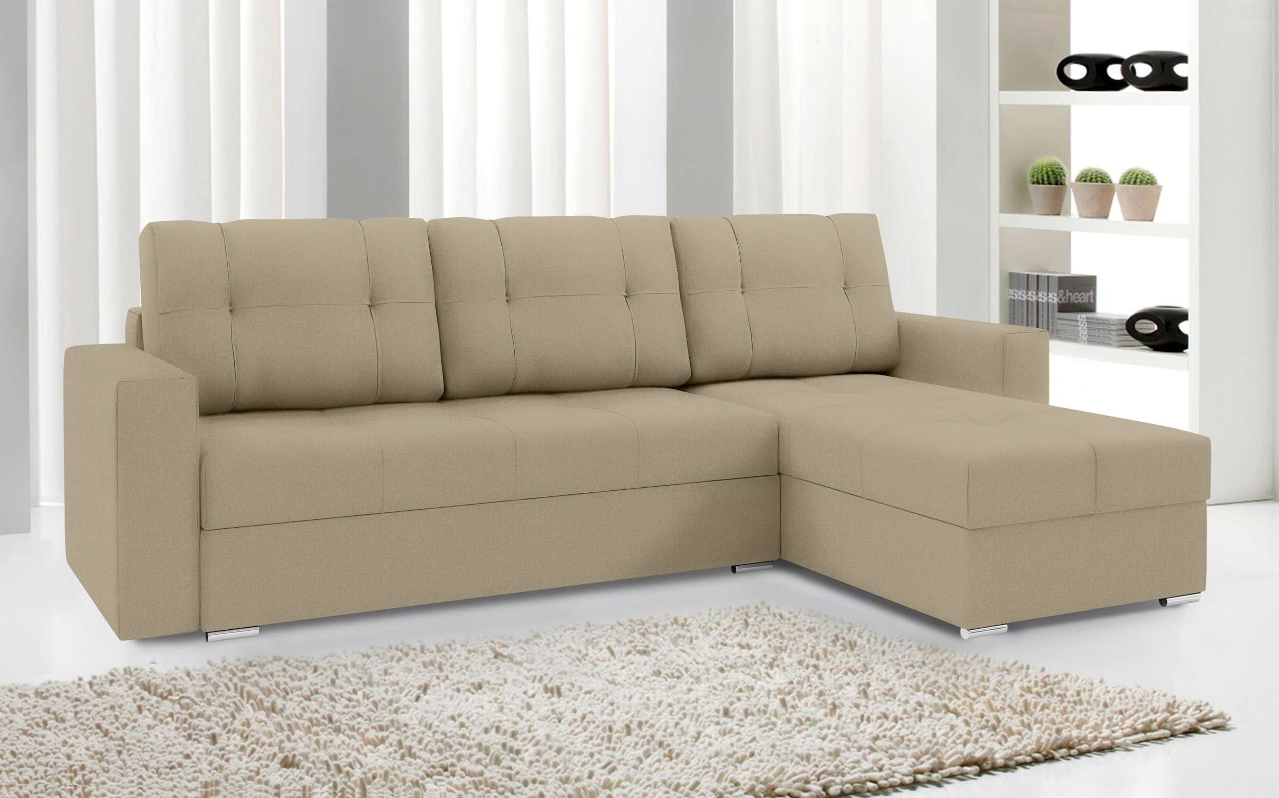 L-Form, mit mit Stylefy Modern Sitzkomfort, Eckcouch, Ecksofa Sofa, Bettkasten, Design Adelina, Bettfunktion,