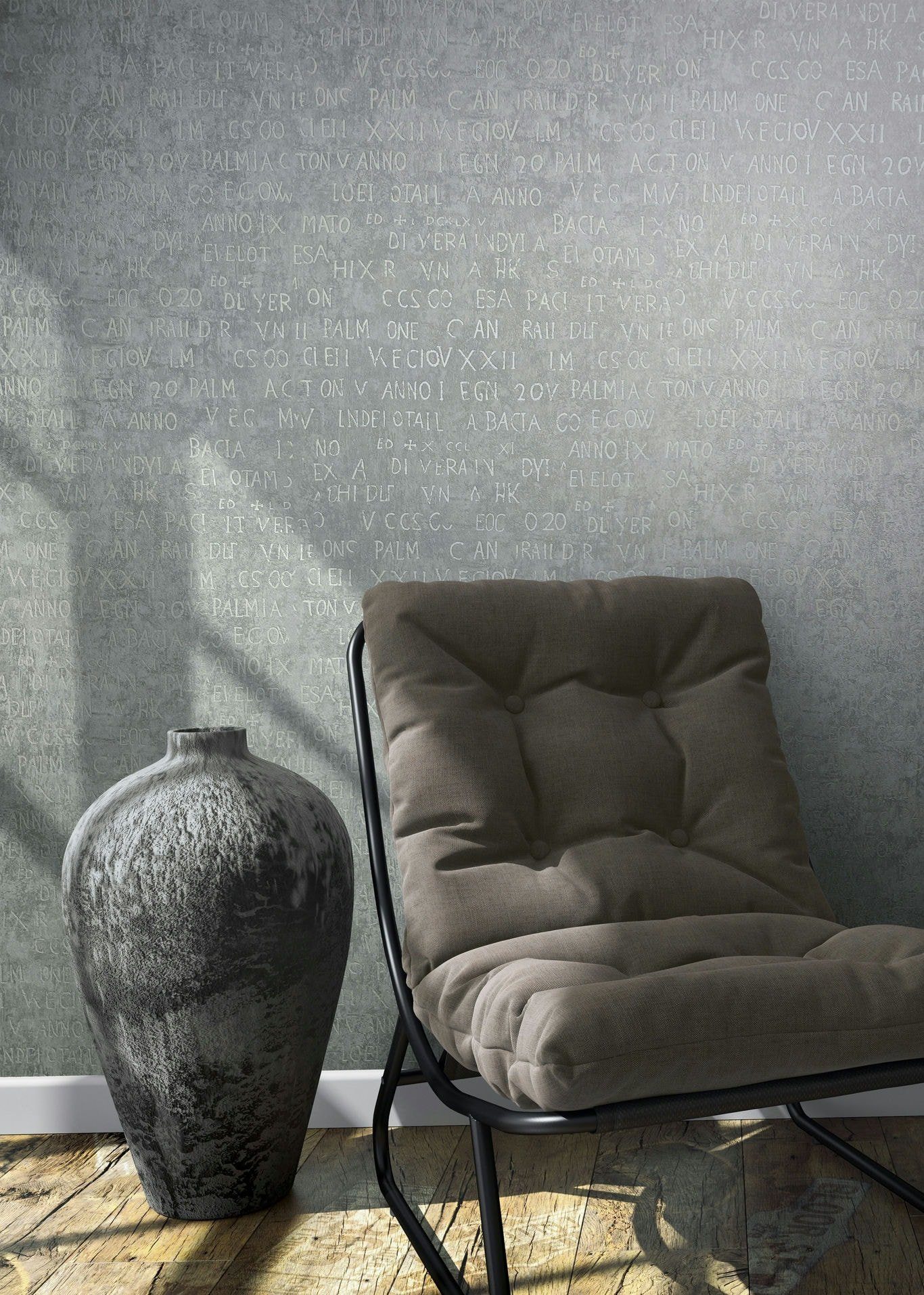 Marburg Vliestapete Stone Serenity, Steinoptik, moderne Tapete für Wohnzimmer Schlafzimmer Küche