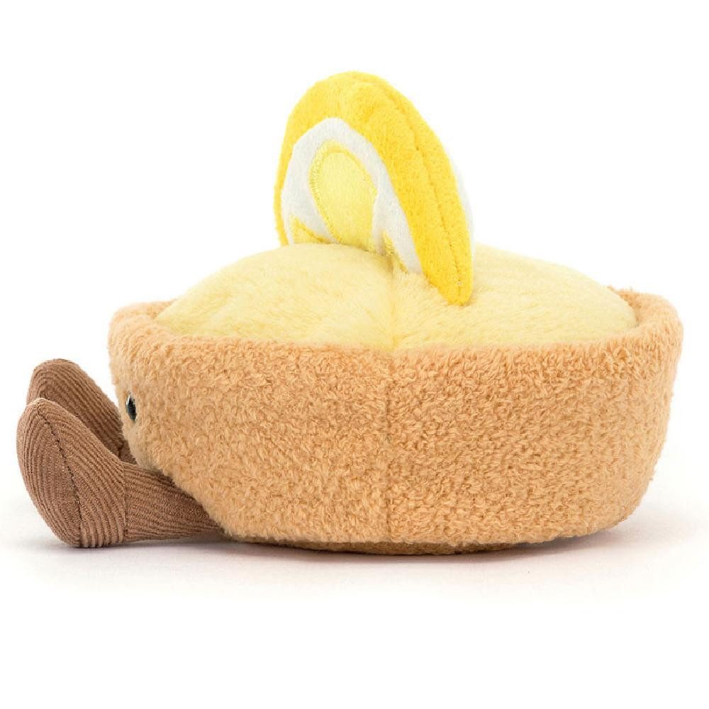 Jellycat Kuscheltier Kuscheltier Zitronen Tarte Amuseables Tarte Au Citron (11cm)