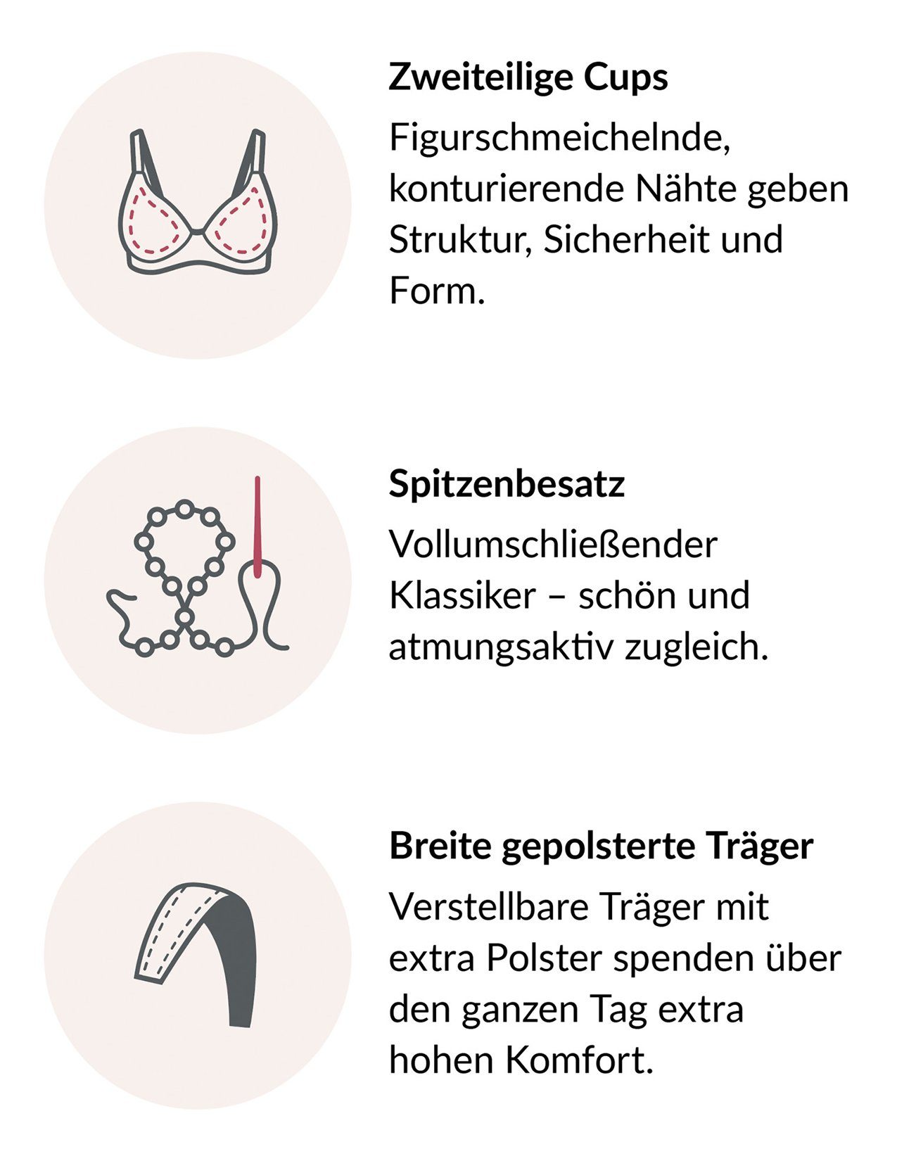 GLAMORISE Bügelloser BH Magic Lift – Bild 5 von 5