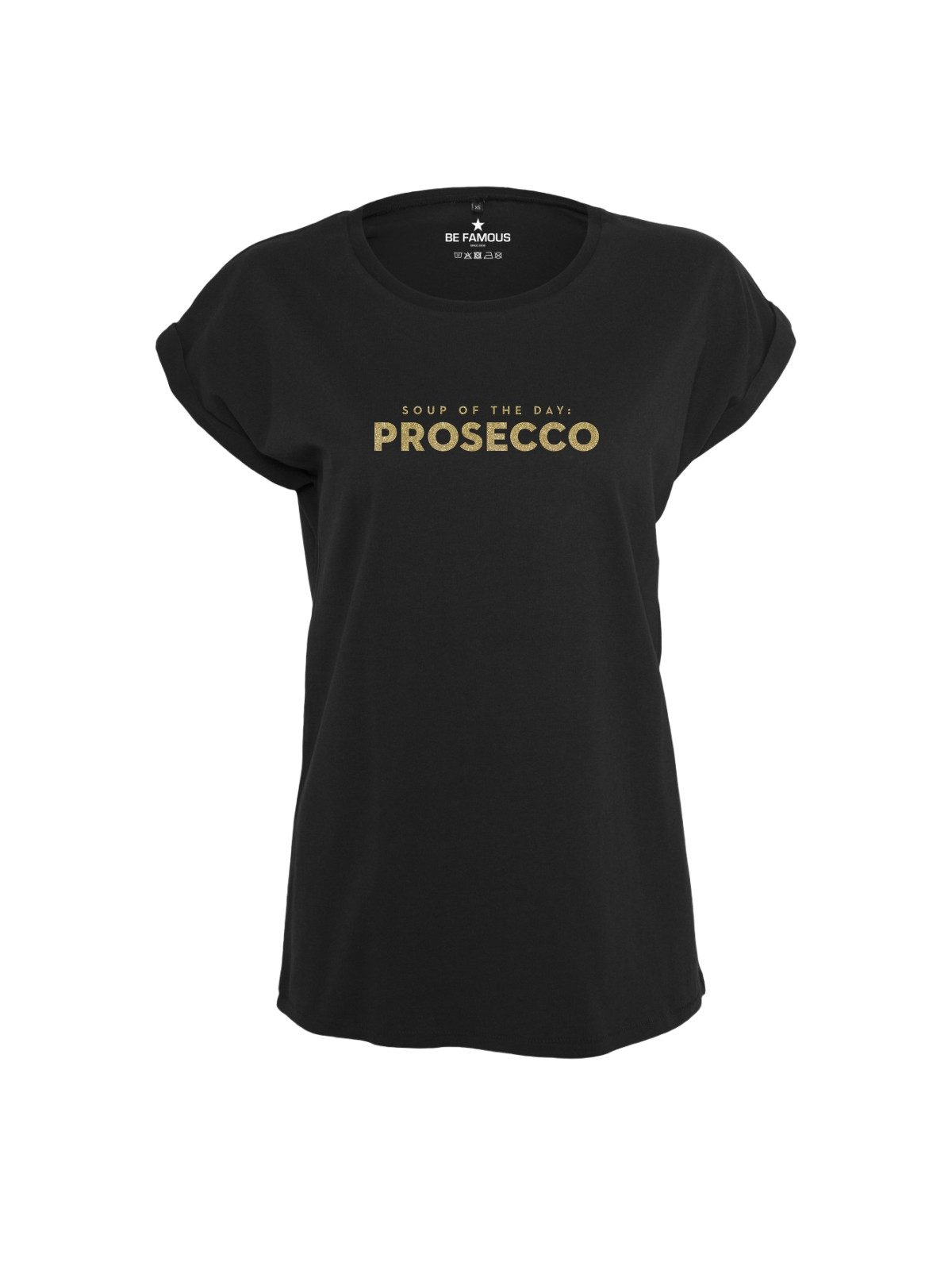 Be Famous Print-Shirt Classic Roll Up SOUPPRO (1-tlg., keine) günstig online kaufen