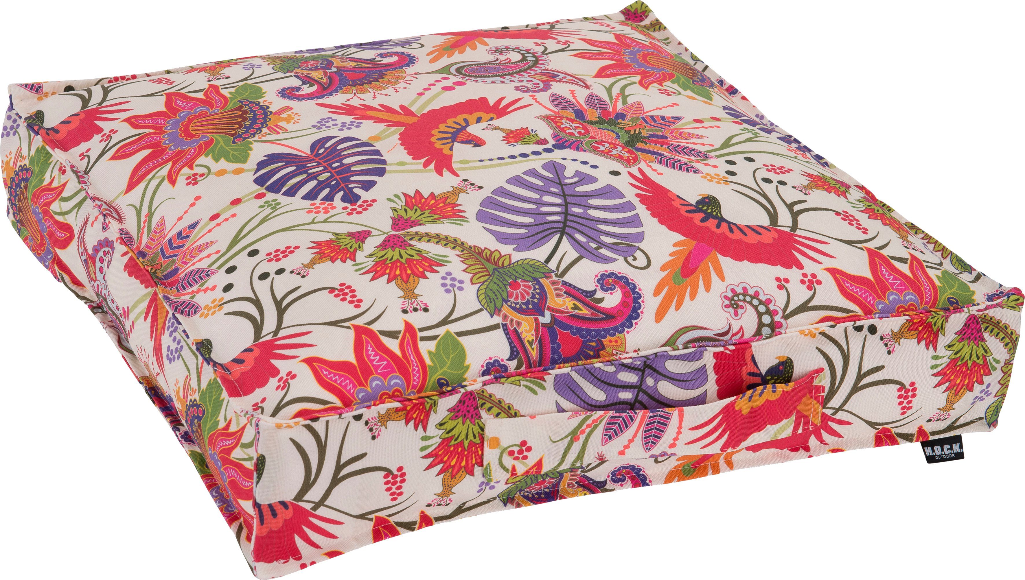 H.O.C.K. Stuhlkissen Leila Garden, Outdoor geeignet günstig online kaufen