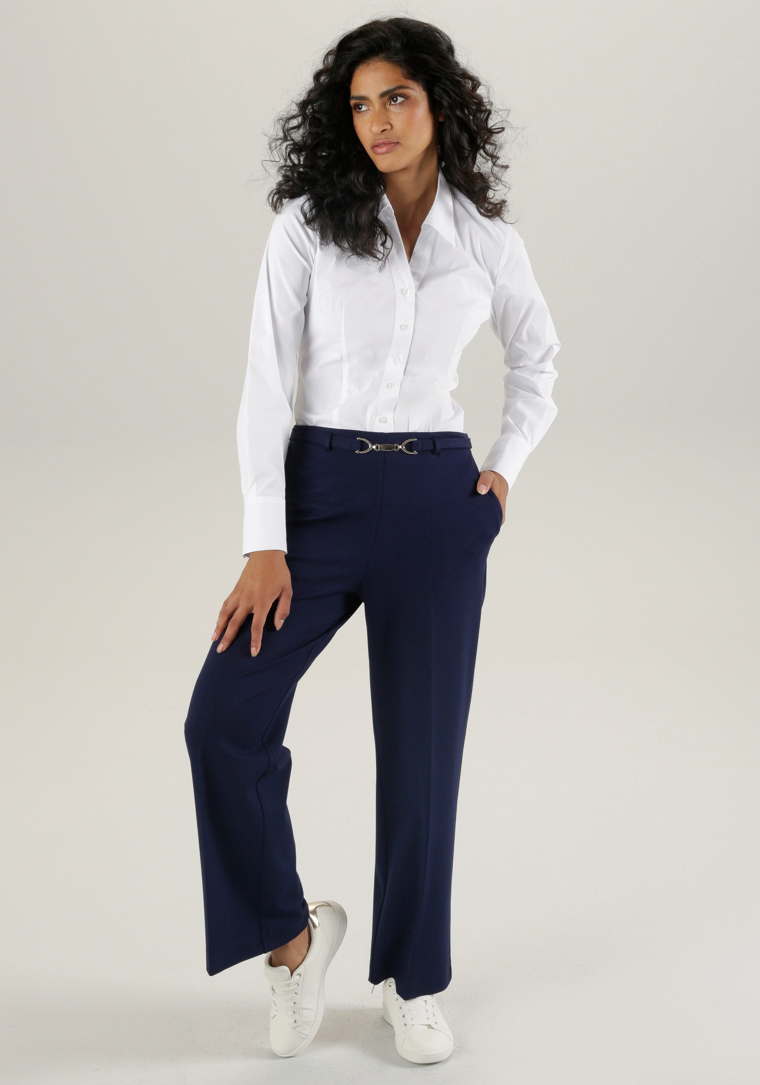 Aniston SELECTED Blusenbody aus super bequemer Qualität mit Stretch