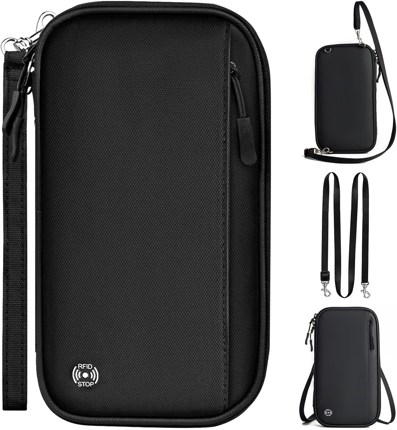 Coonoor Brieftasche Reisepass Tasche Reiseorganizer Dokumente, RFID Blocker günstig online kaufen