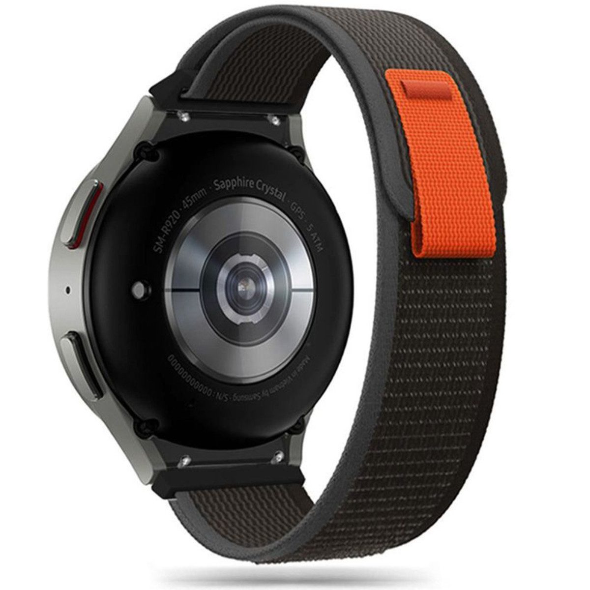 TECH PROTECT Smartwatch-Armband für Samsung Galaxy Watch 4/5/5 Pro/6/7/FE, Leichtes und atmungsaktives Nylonarmband