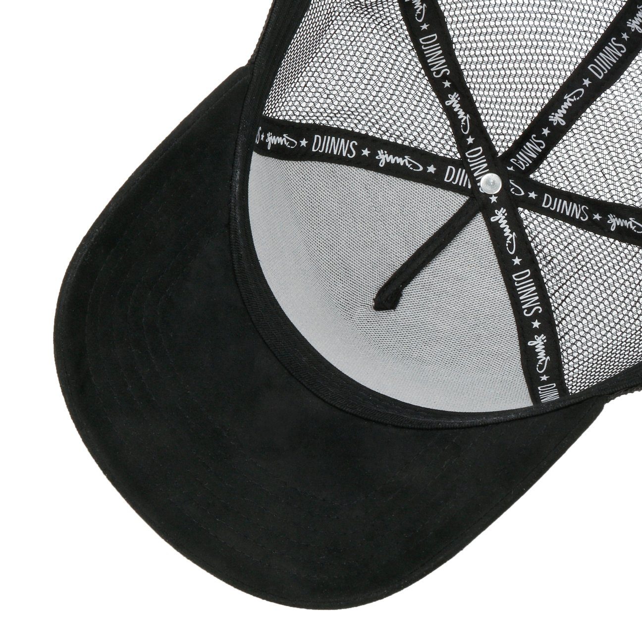 Djinns Trucker Cap (1-St) Basecap Snapback schwarz