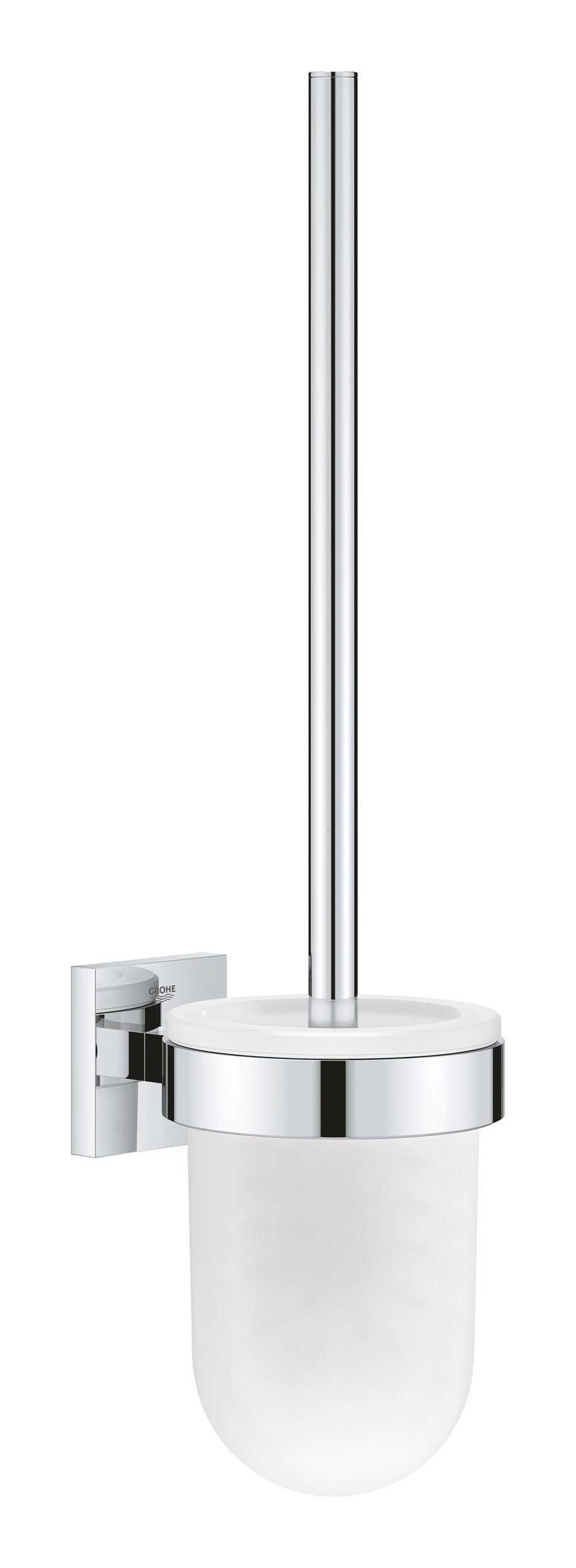 Grohe WC-Garnitur Start Cube, Toilettenbürstengarnitur - Chrom
