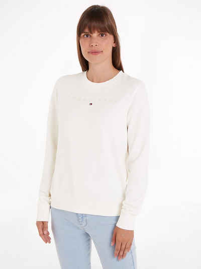 Tommy Jeans Sweatshirt TJW REG TONAL LINEAR CREW mit Tommy Jeans Logo-Schriftzug