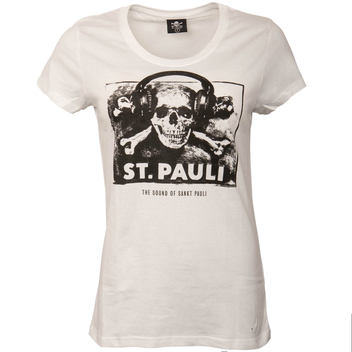 FC St. Pauli T-Shirt FC St. Pauli - Damen T-Shirt Sound - weiß
