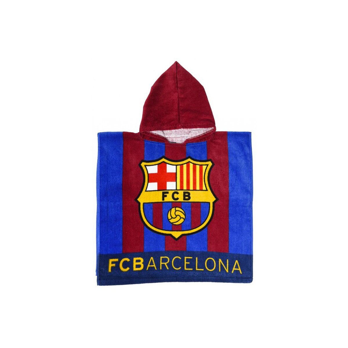 Wisam Poncho FC Barcelona Strandponcho 50x100cm – Kinder Fanartikel