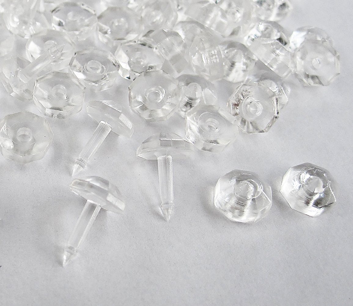 nodeko Gardinenhaken Faltenstecker für Feinstore, Gardinenstecker transpare günstig online kaufen