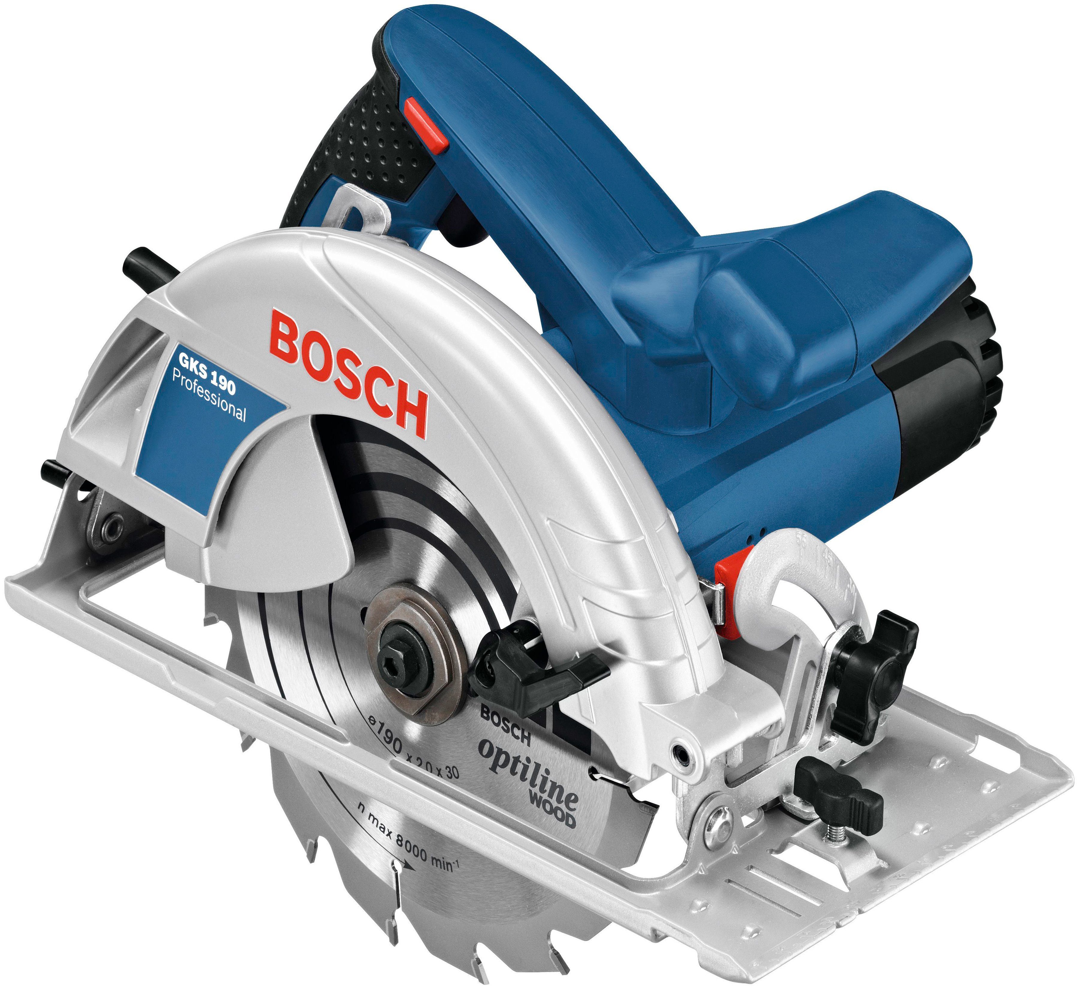 Bosch Professional Handkreissäge 190 GKS W, 190, mm 1400