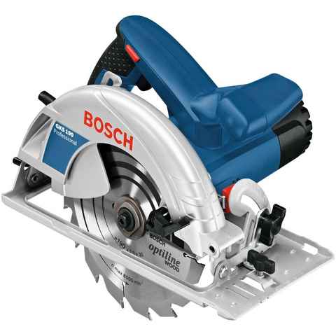 Bosch Professional Handkreissäge GKS 190, 1400 W, 190 mm