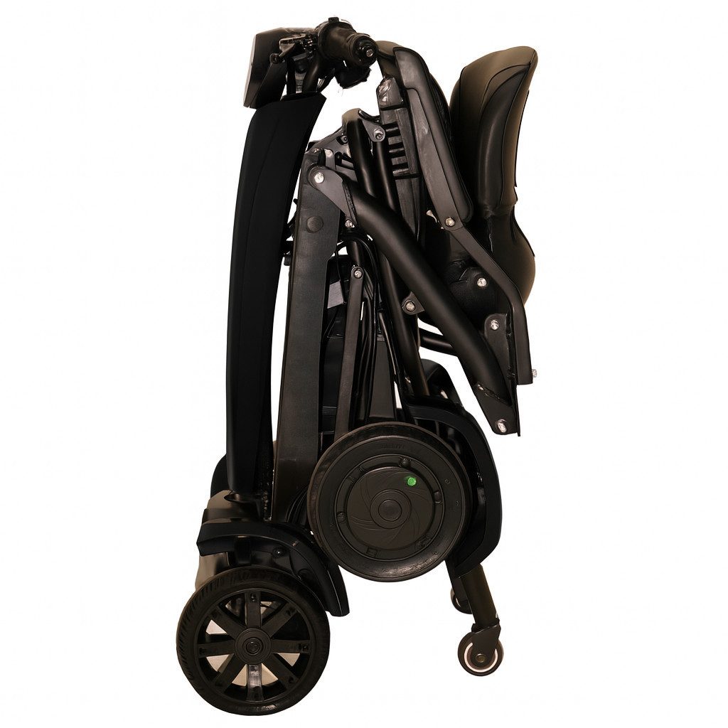 Urban Hopper E-Motorroller Seniorenmobil Elektro 4-Rad Mobilitätshilfe ELEKTRISCH FALTBAR, 250 W, 6 km/h, Urban Hopper Best Ager Fold Lithium-Akku ca. 40km, 3 Gänge + Rückwärts