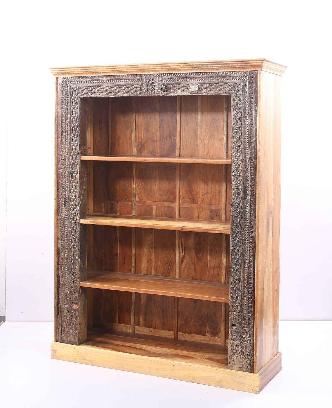 Marrakesch Orient & Mediterran Interior Bücherregal Vintage Regal Bücherregal Antik 210cm Muster -40-, 1-tlg.