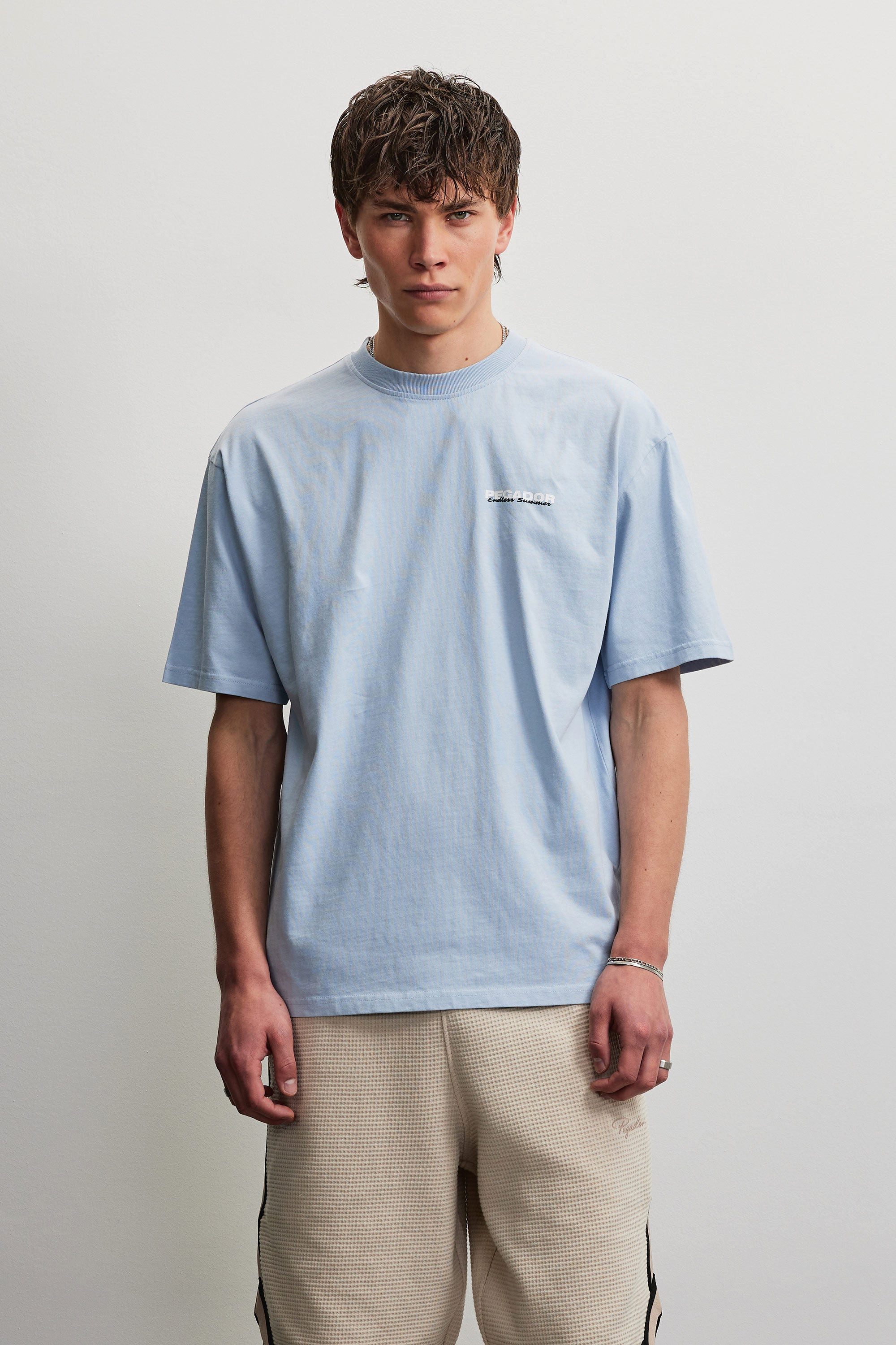 PEGADOR Rundhalsshirt TORRES OVERSIZED TEE günstig online kaufen