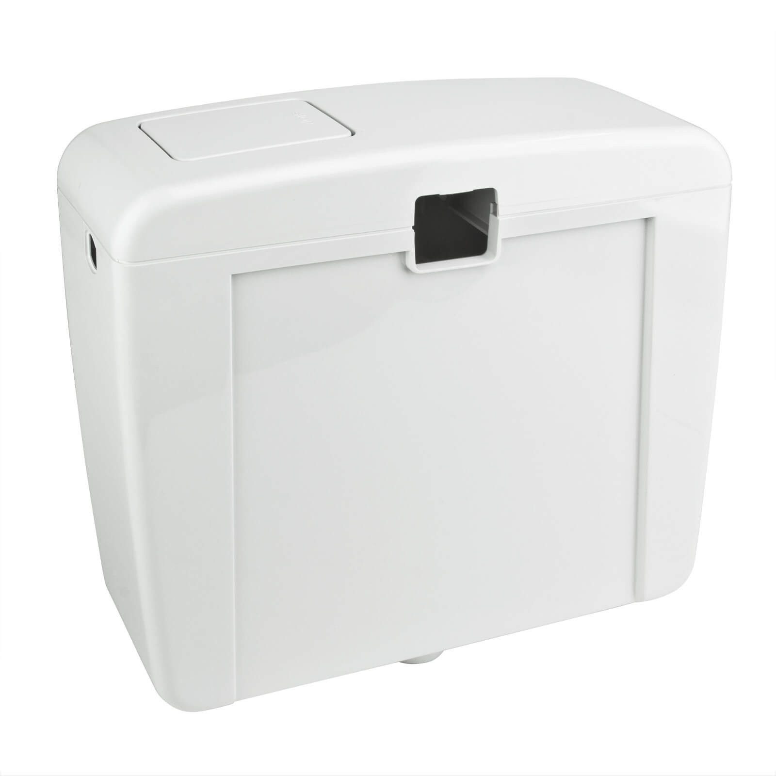 General Fittins Spülkasten WC Aufputz Spülkasten Toilette Spülung 6-9 Liter weiss Zubehör