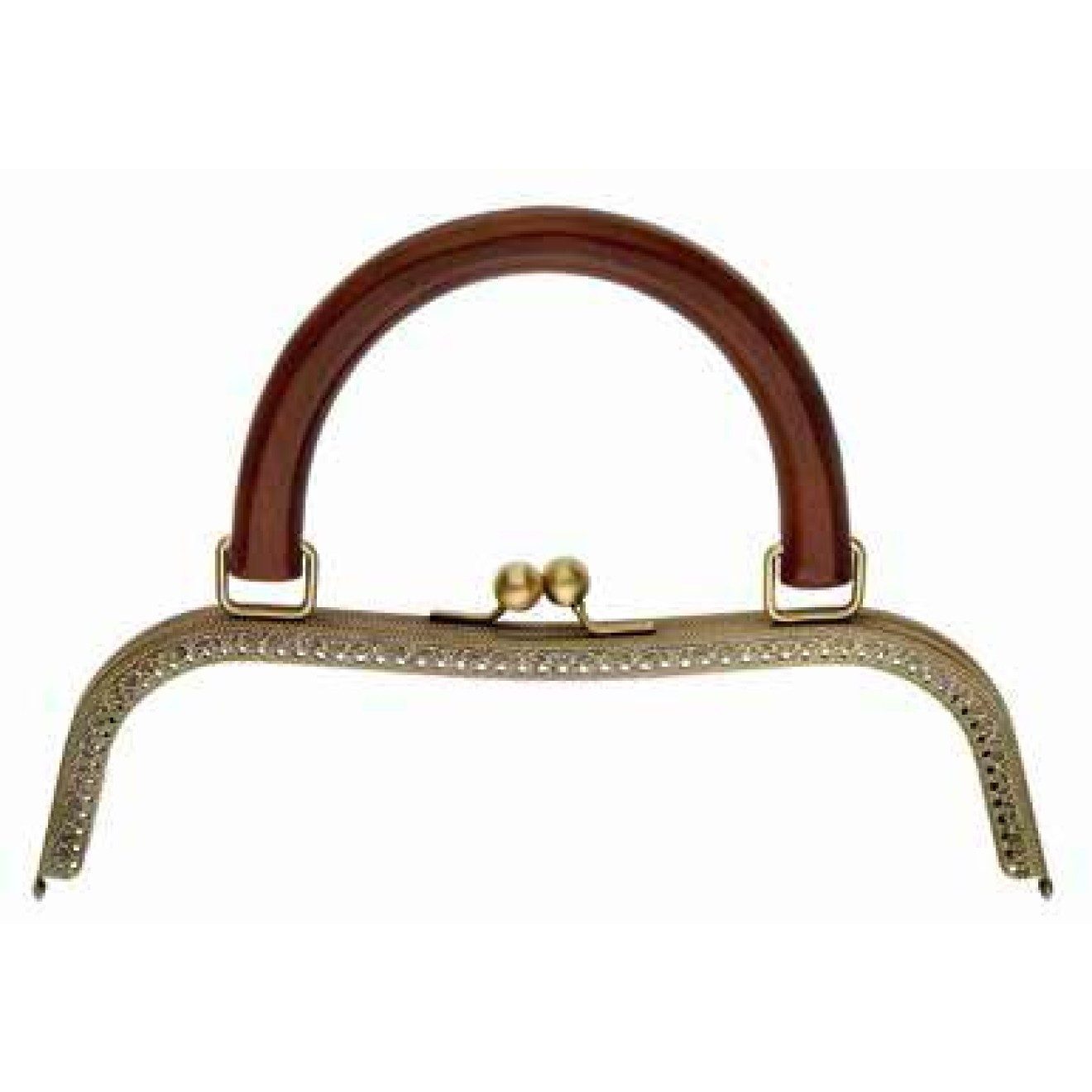 Prym Stricknadeln Taschenverschluß 26x19 cm altmessing 1 St