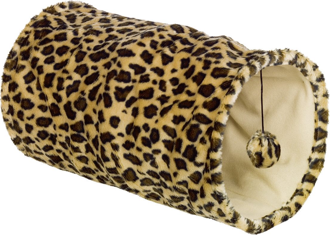 Nobby Agility-Tunnel Nobby Katzentunnel leopard Ø 25 x 50 cm, PET