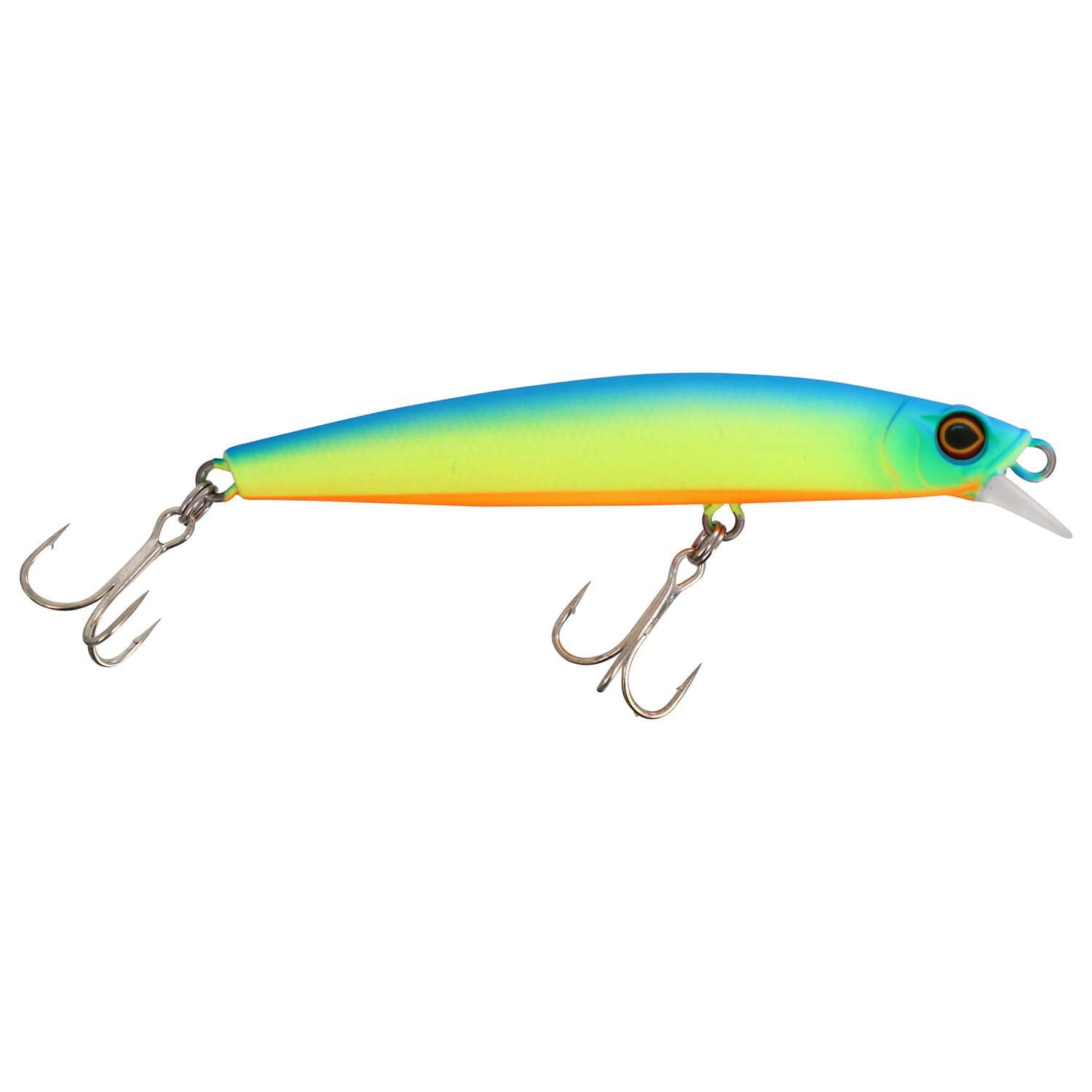 Illex Kunstköder Illex Wobbler Minnow Battle Mat Chart 80F, Blue (1-St)