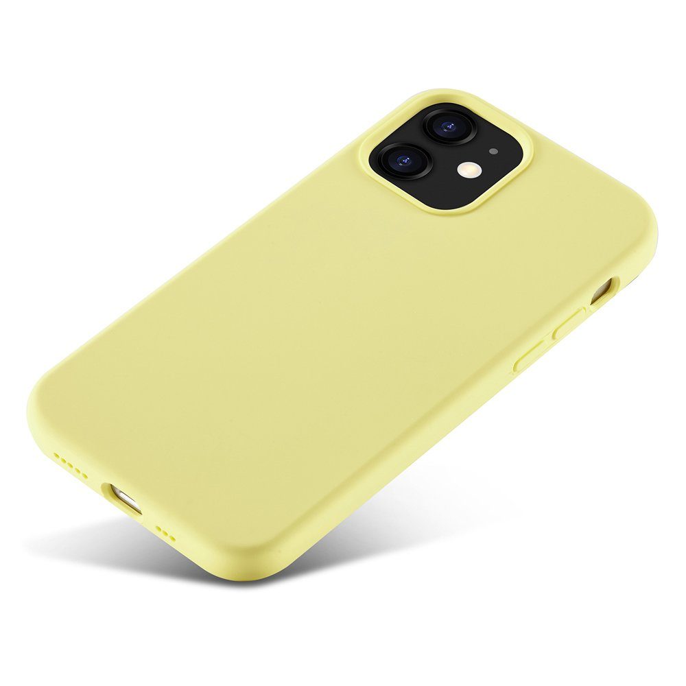 FITSU Handyhülle Silikon Case für Apple iPhone 11 Hülle 6,1 Zoll, Schlanke Handyschale Soft Case Schutzhülle mit Kameraschutz Slim Cover