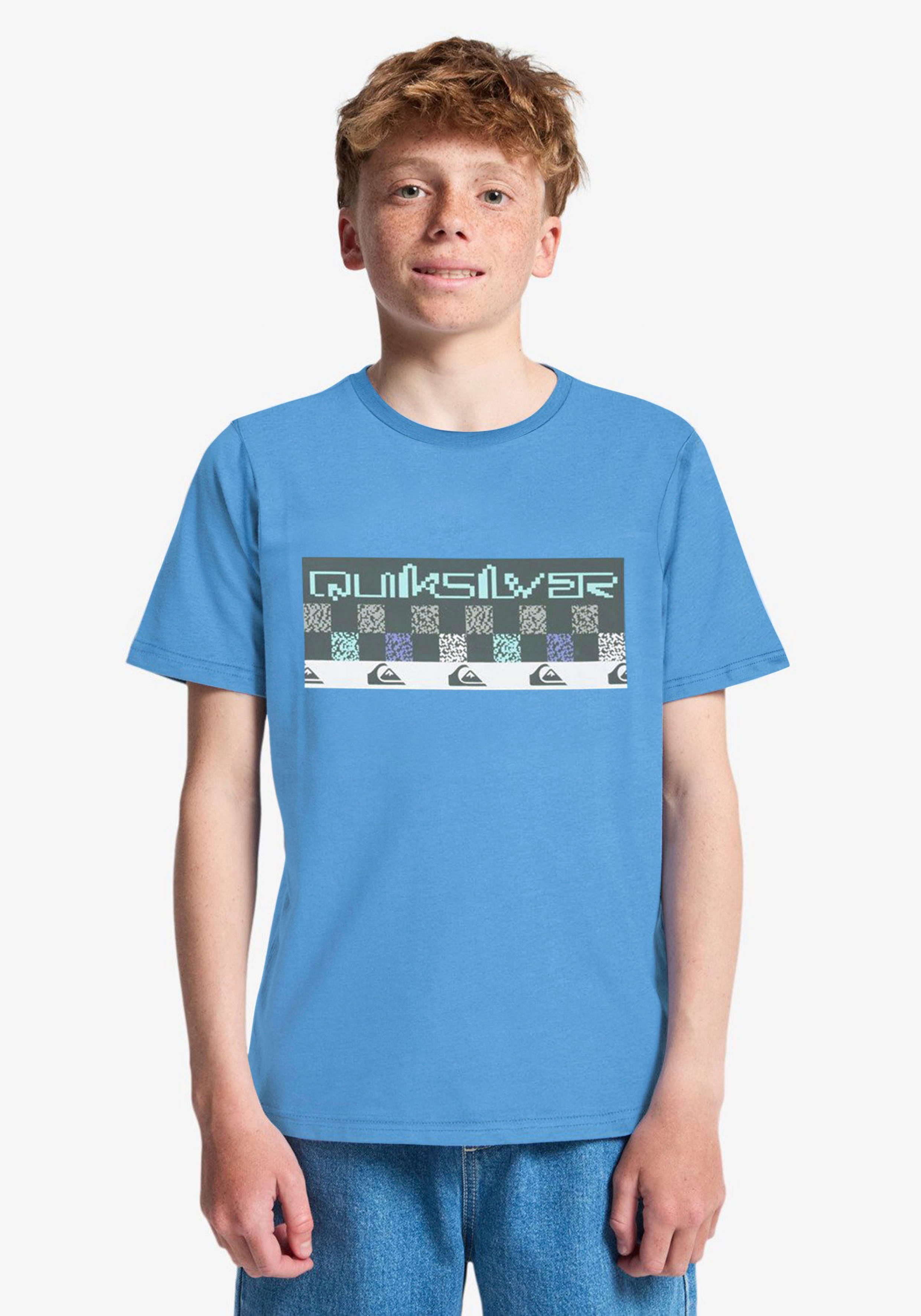 Quiksilver T-Shirt NEXT GEN SHORT SLEEVE Kurzarm-Design, für Kinder von 10 bis 16 Jahren, aus Baumwolle