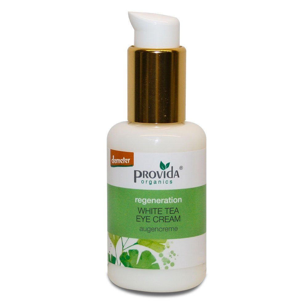 Provida Organics Gesichtspflege Provida white tea eye cream, Weiß, 30 ml