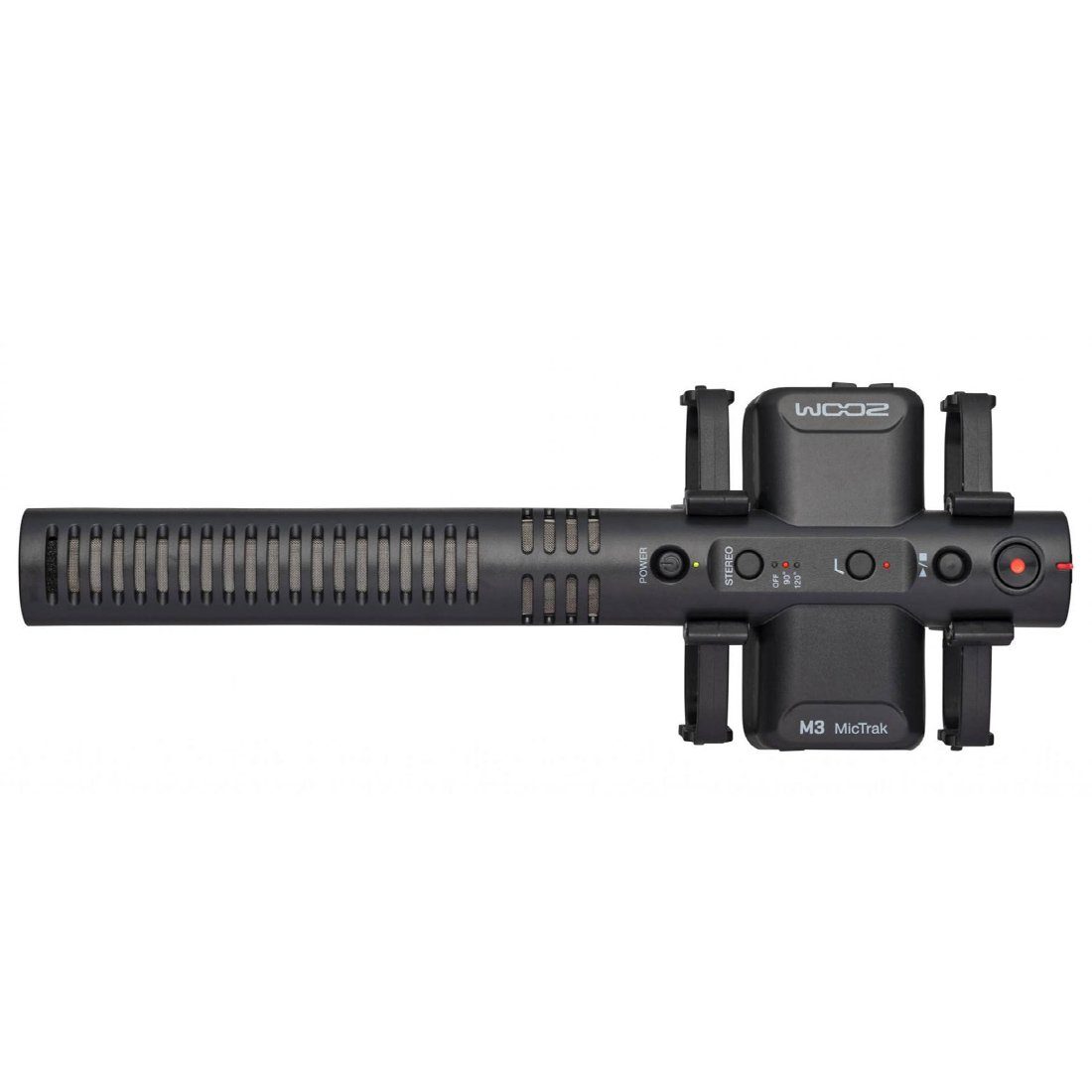 Zoom Audio Zoom M3 MicTrak Stereo Audio Recorder mit Windschutz Digitales Aufnahmegerät (Stereo-Richtrohrmikrofon mit 90 Grad, 120 Grad und Mono)