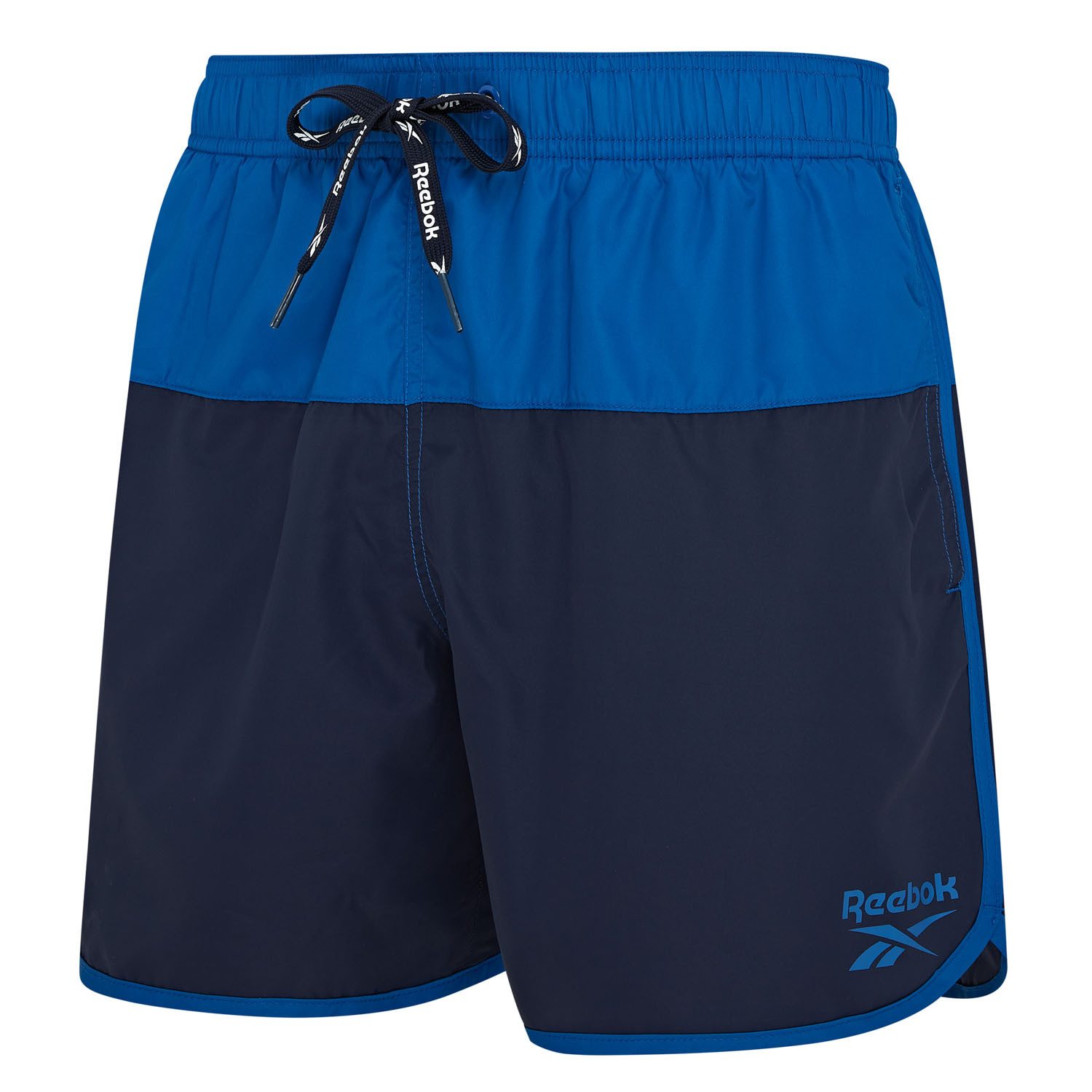 Reebok Badeshorts Troy (1-St) mit Kordelzug und elastischem Bund, mit Logo, günstig online kaufen