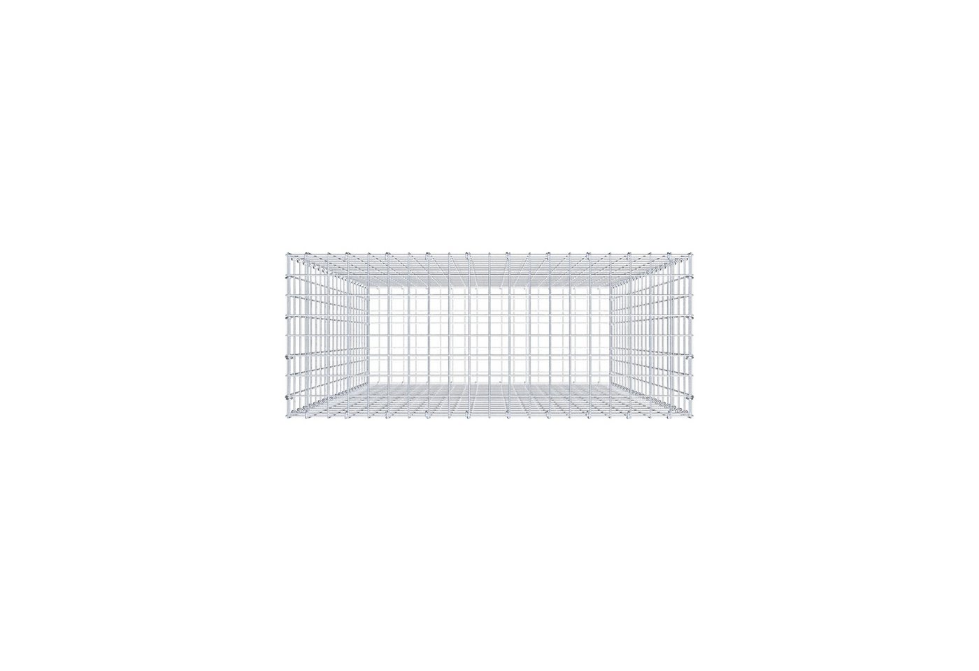 Thumbnail - Gabiona Gabionenzaun Gabione 200 cm x 100 cm x 40 cm (L x H x T), Maschenweite 5 cm x 10, (Gabione 200 cm x 100 cm x 40 ...