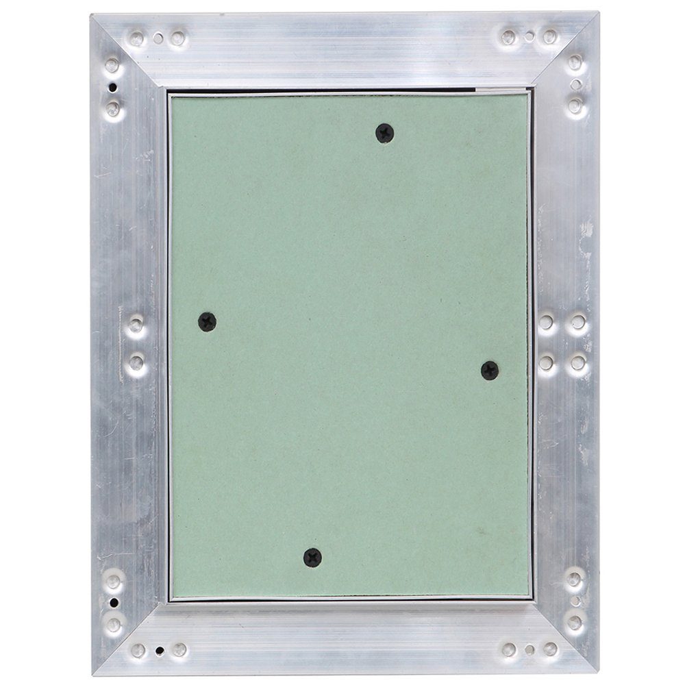 V2Aox Revisionsklappe Revisionsklappe Revisionstür Aluminium-Rahmen Gipskarton 25 x 30 cm