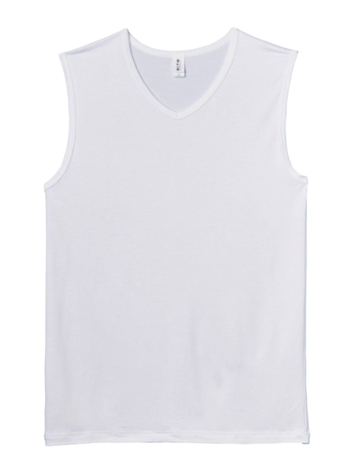CiTO Achselhemd 3er Pack Herren City-Shirt V-Ausschnitt MicroModal (Packung, 3-St) -