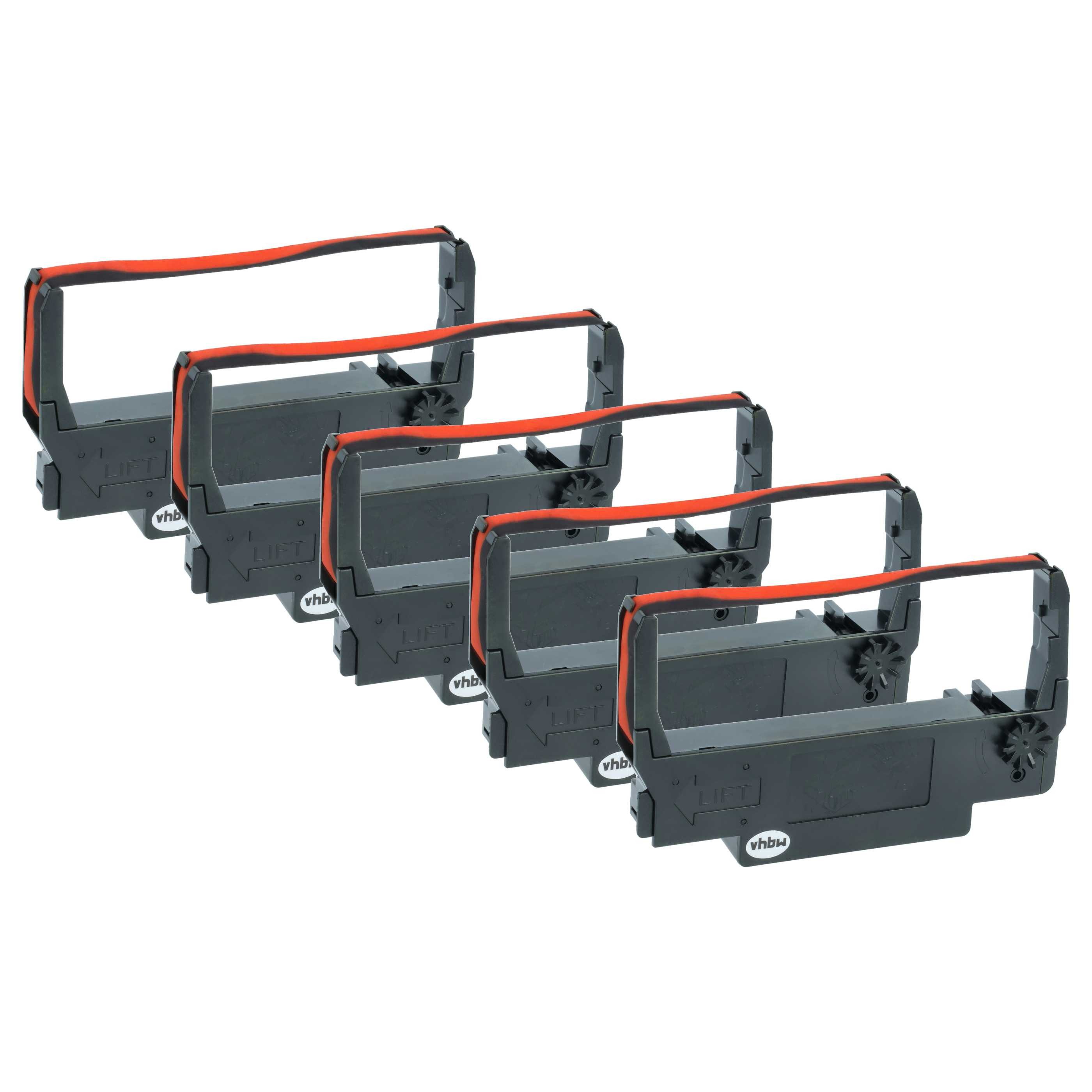 vhbw Druckerband Ersatz für ERC-38 B/R, ERC-30, ERC-34 für Nadeldrucker