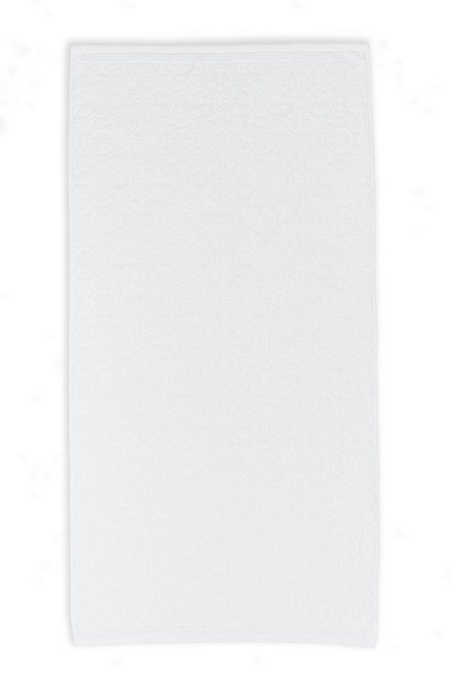 PiP Studio Handtuch Tile Pip White 70X140 Weiß 100% Cotton, terry, 500 GSM  70 x 140 c, Baumwolle (1-St)