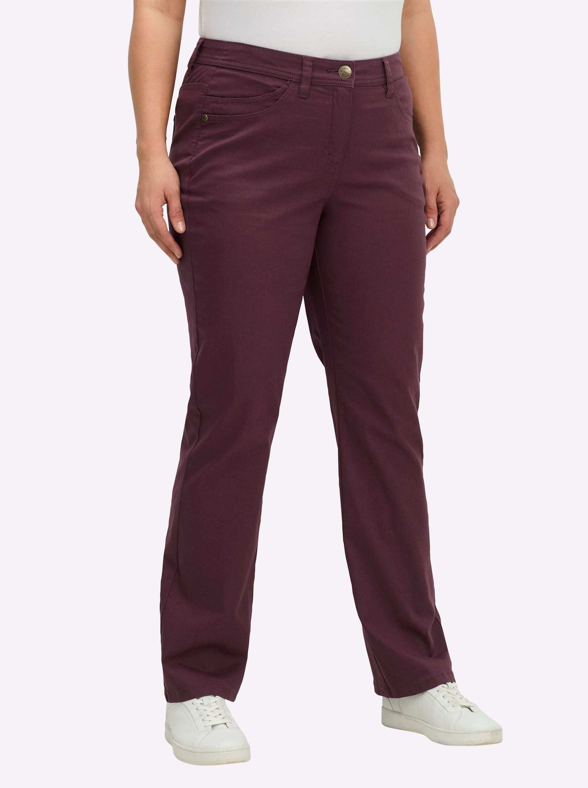 Sheego Jerseyhose Twill-Hose