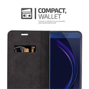 Cadorabo Handyhülle Honor 8 / 8 PREMIUM Honor 8 / 8 PREMIUM, Klappbare Handy Schutzhülle - Hülle - mit Standfunktion und Kartenfach