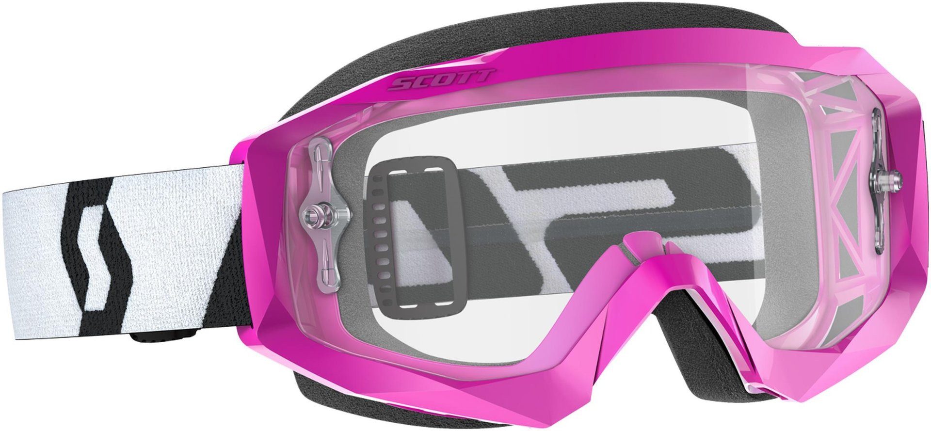 Scott Motorradbrille Hustle X Clear Motocross Brille